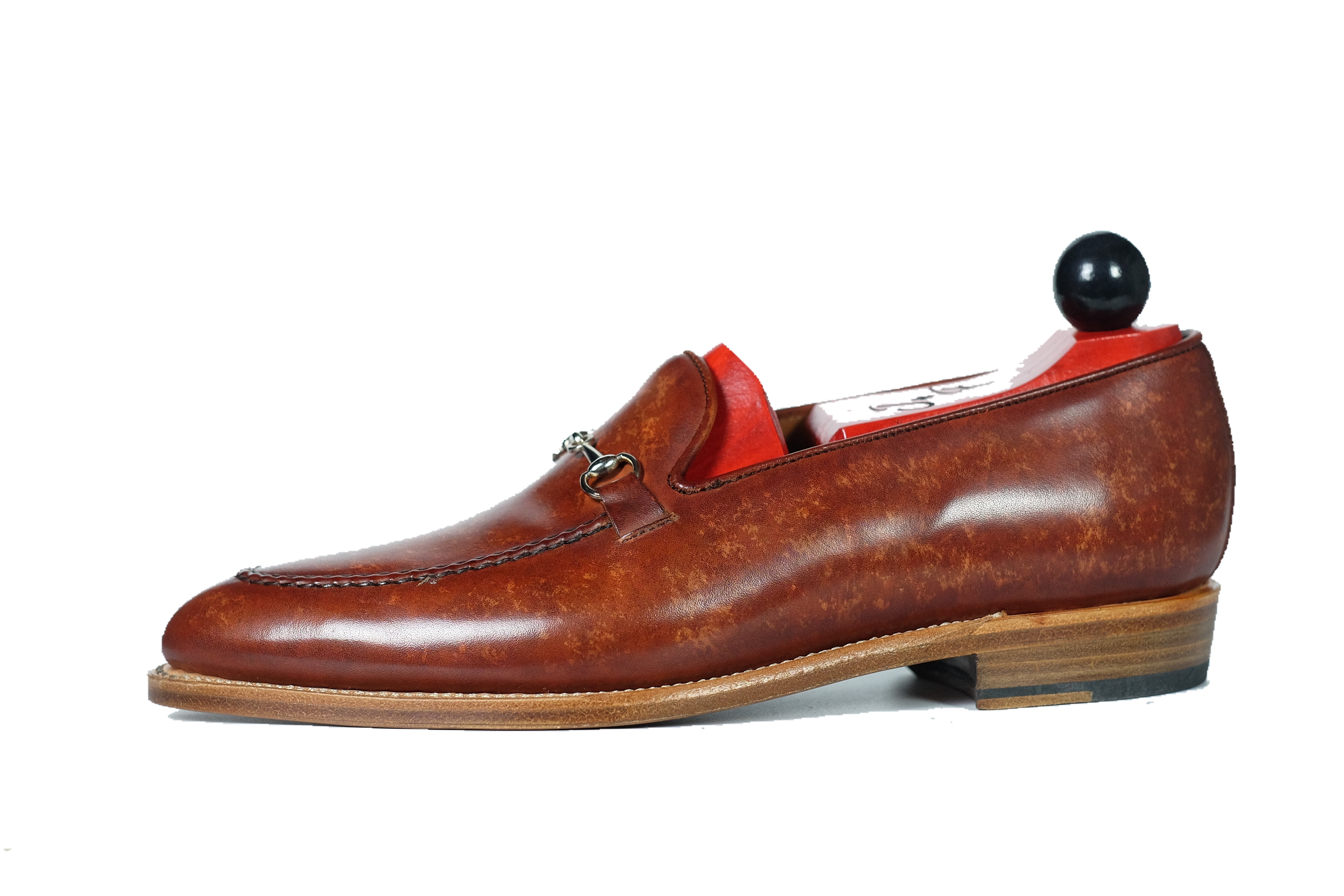 Pike - Gold Marble Patina - PRE ORDER-Horse Bit Horsebit Loafers-J.FitzPatrick Footwear