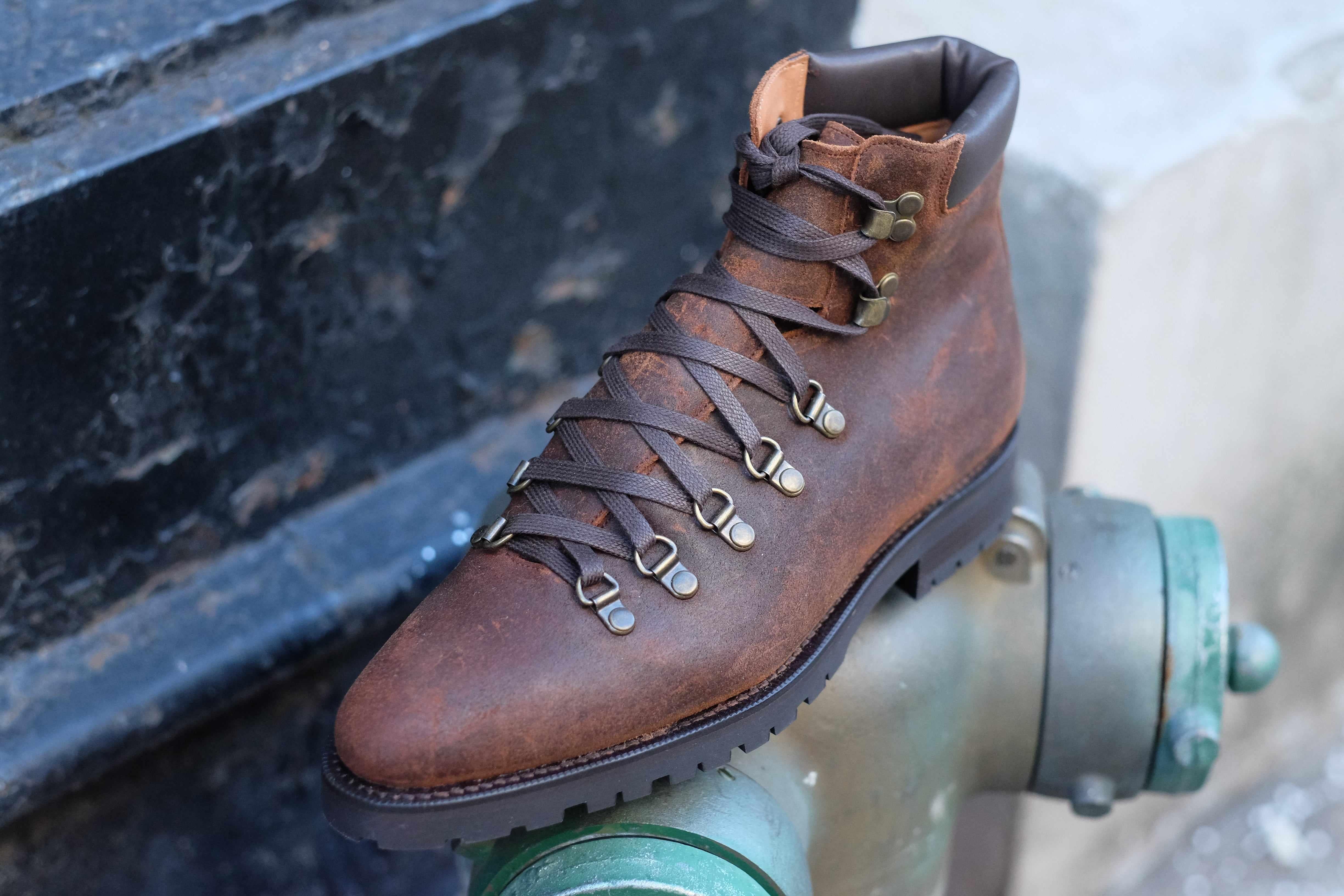 Snoqualmie - Brown Waxy Commander-Alpine Hiker Boots-J.FitzPatrick Footwear