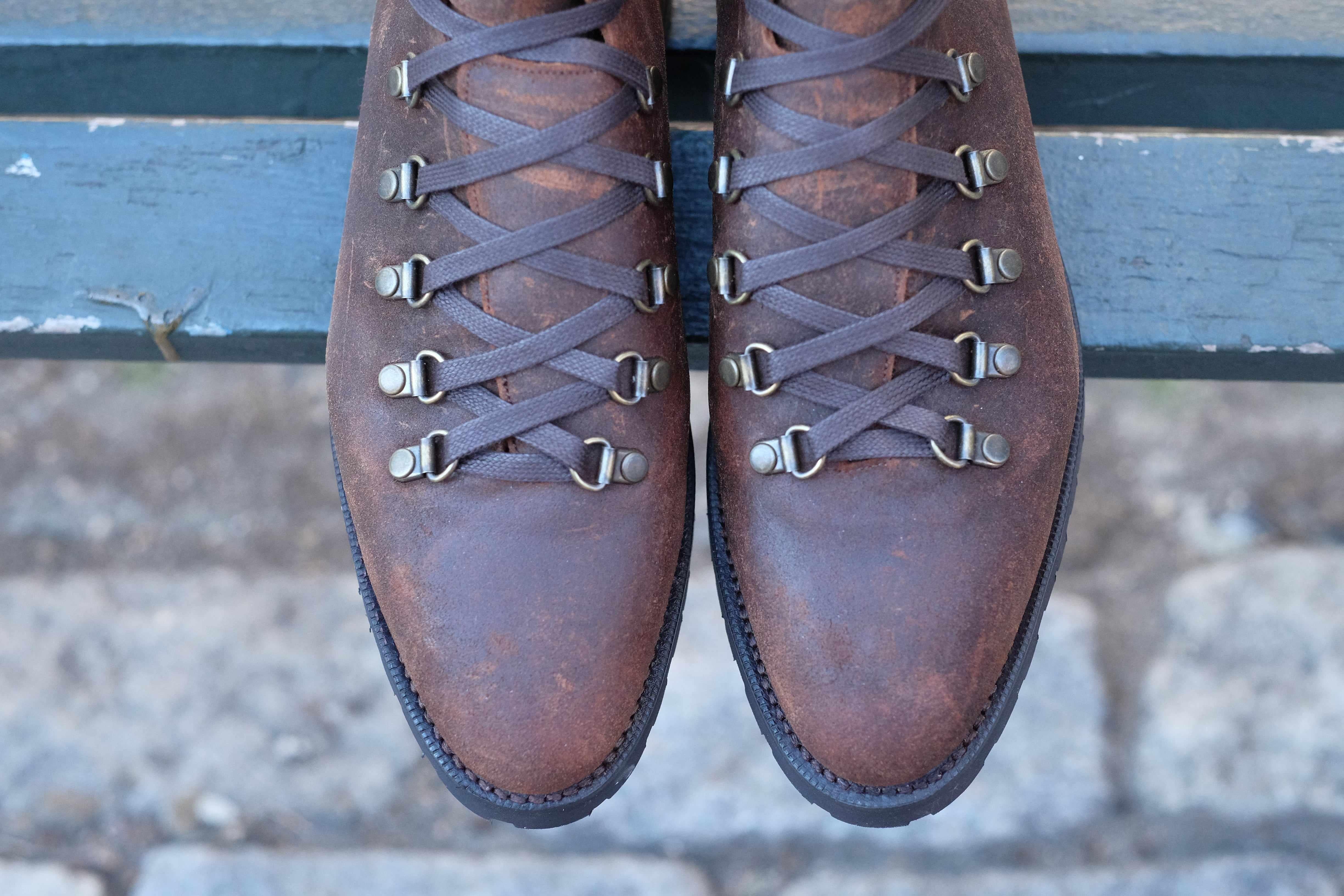 Snoqualmie - Brown Waxy Commander-Alpine Hiker Boots-J.FitzPatrick Footwear