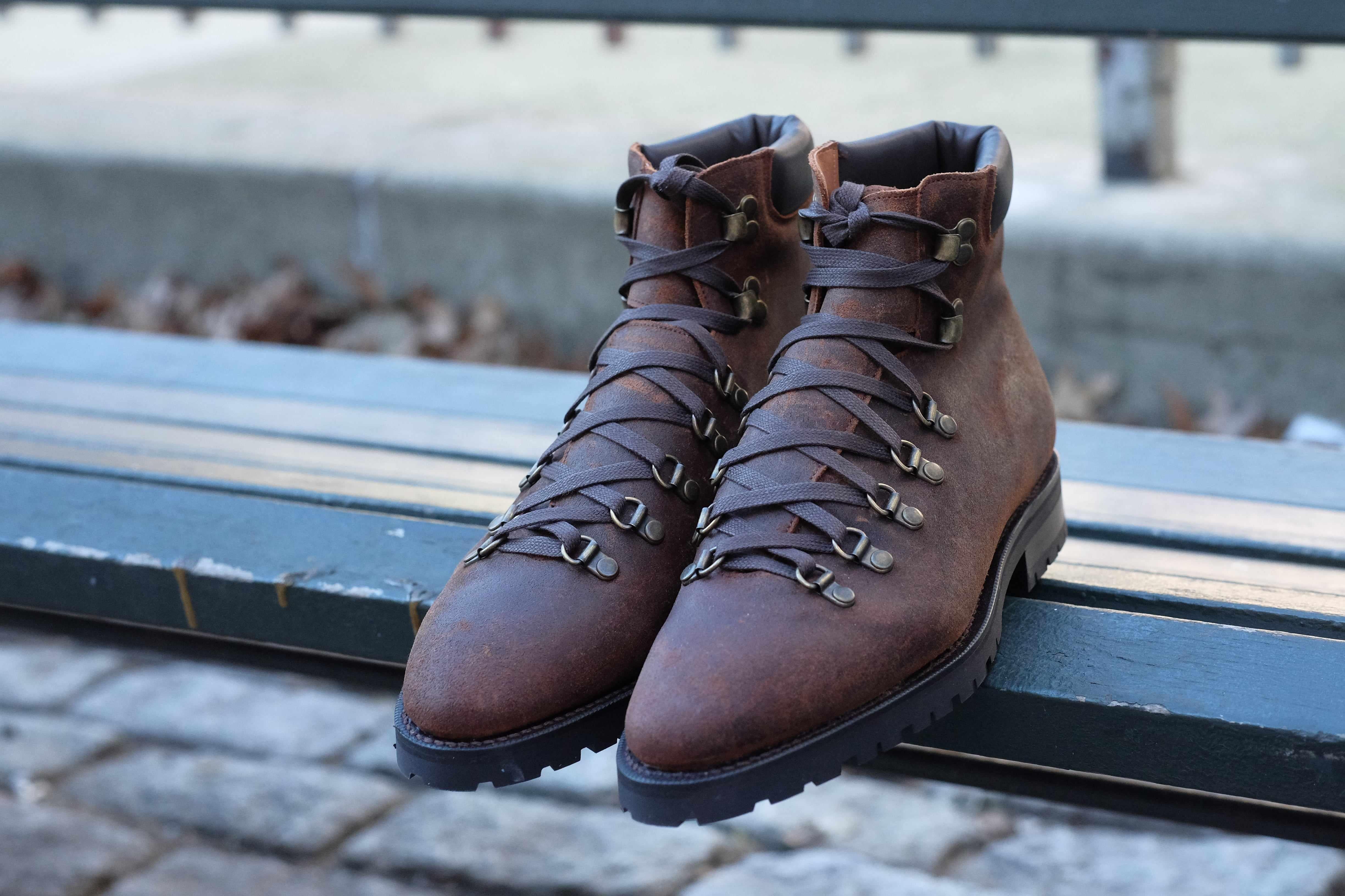 Snoqualmie - Brown Waxy Commander-Alpine Hiker Boots-J.FitzPatrick Footwear