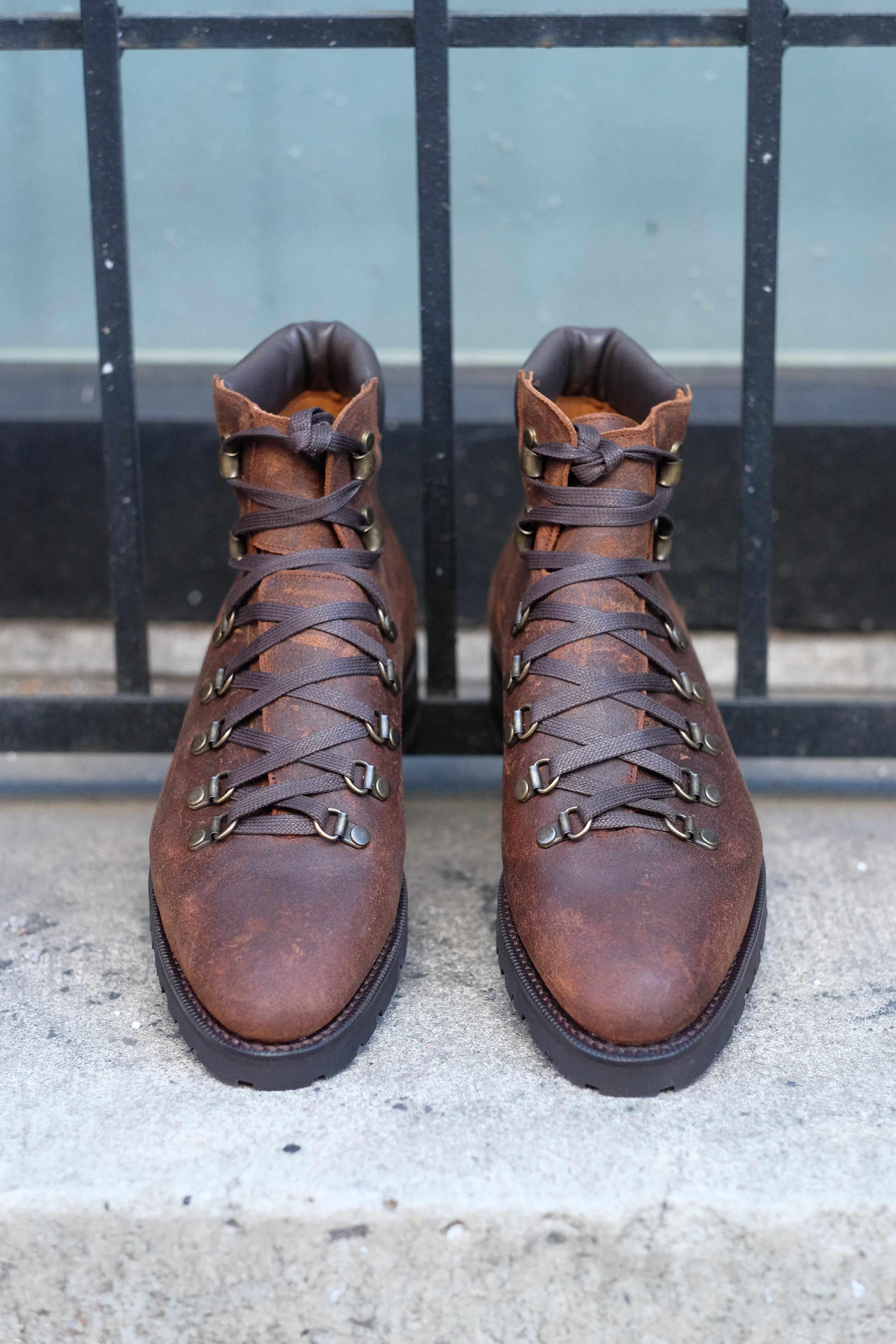 Snoqualmie - Brown Waxy Commander-Alpine Hiker Boots-J.FitzPatrick Footwear