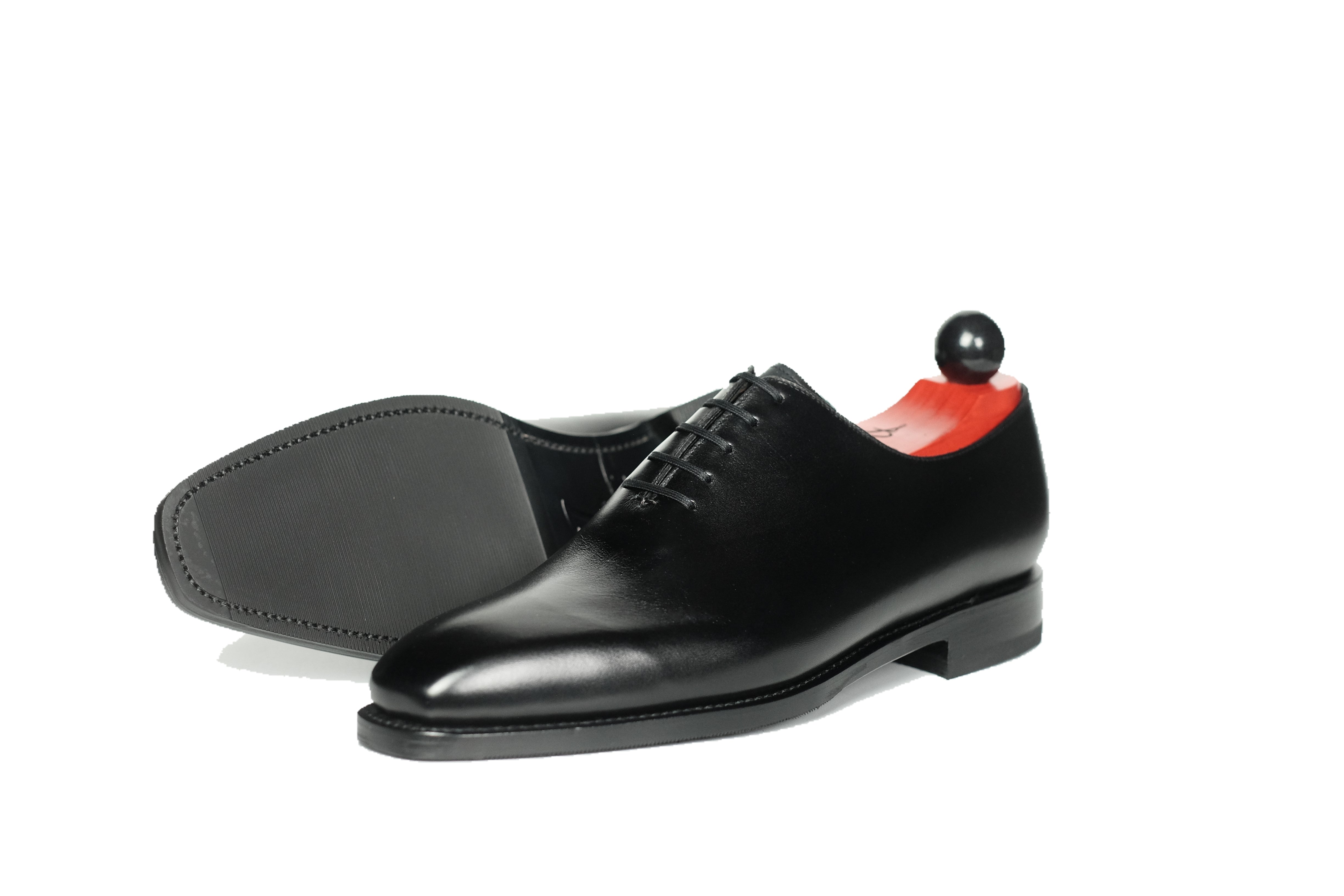 Union - Black Calf-Wholecut Oxfords-J.FitzPatrick Footwear