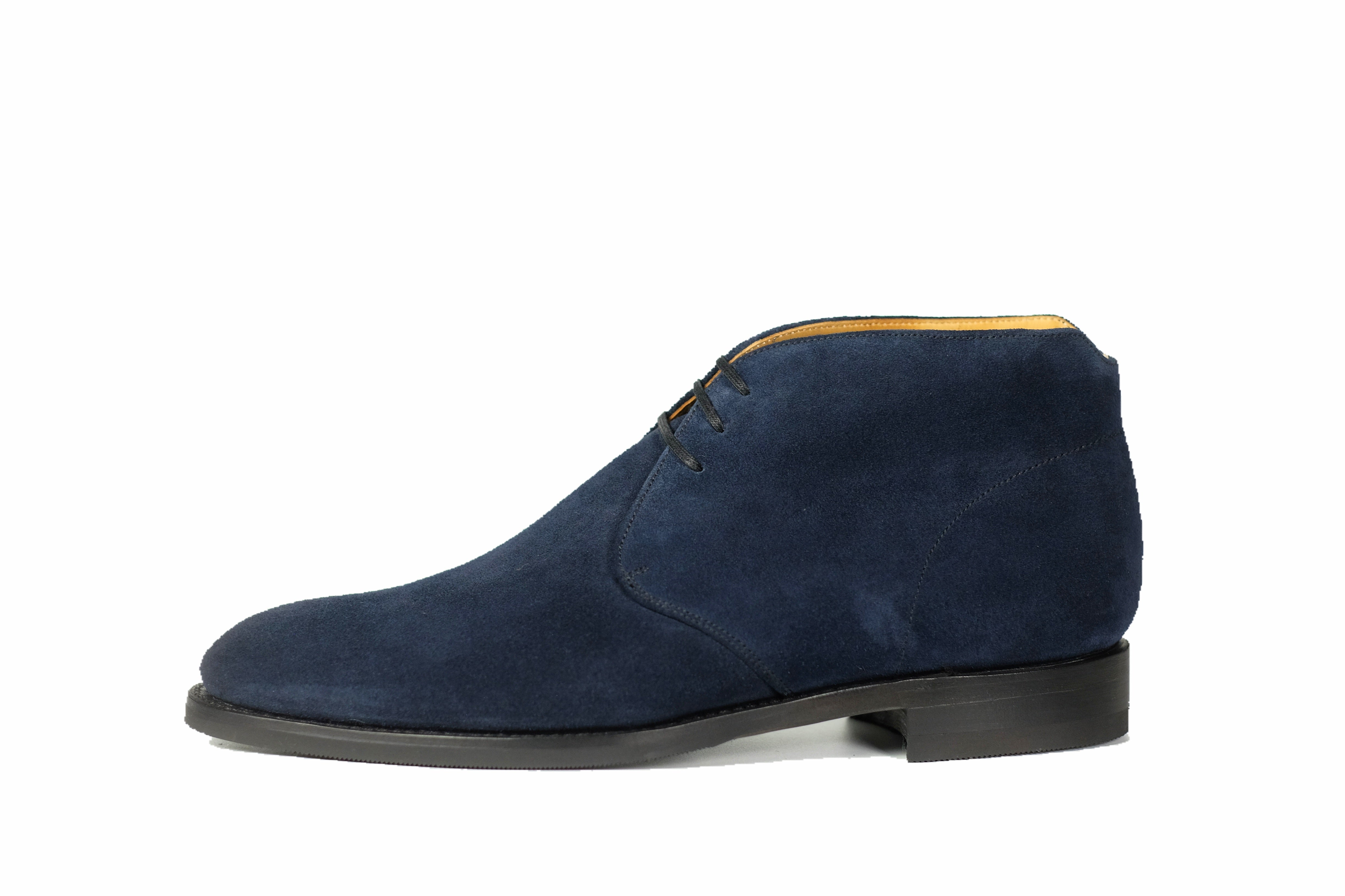 Whatcom - Dark Sapphire Suede-Chukka Boots-J.FitzPatrick Footwear