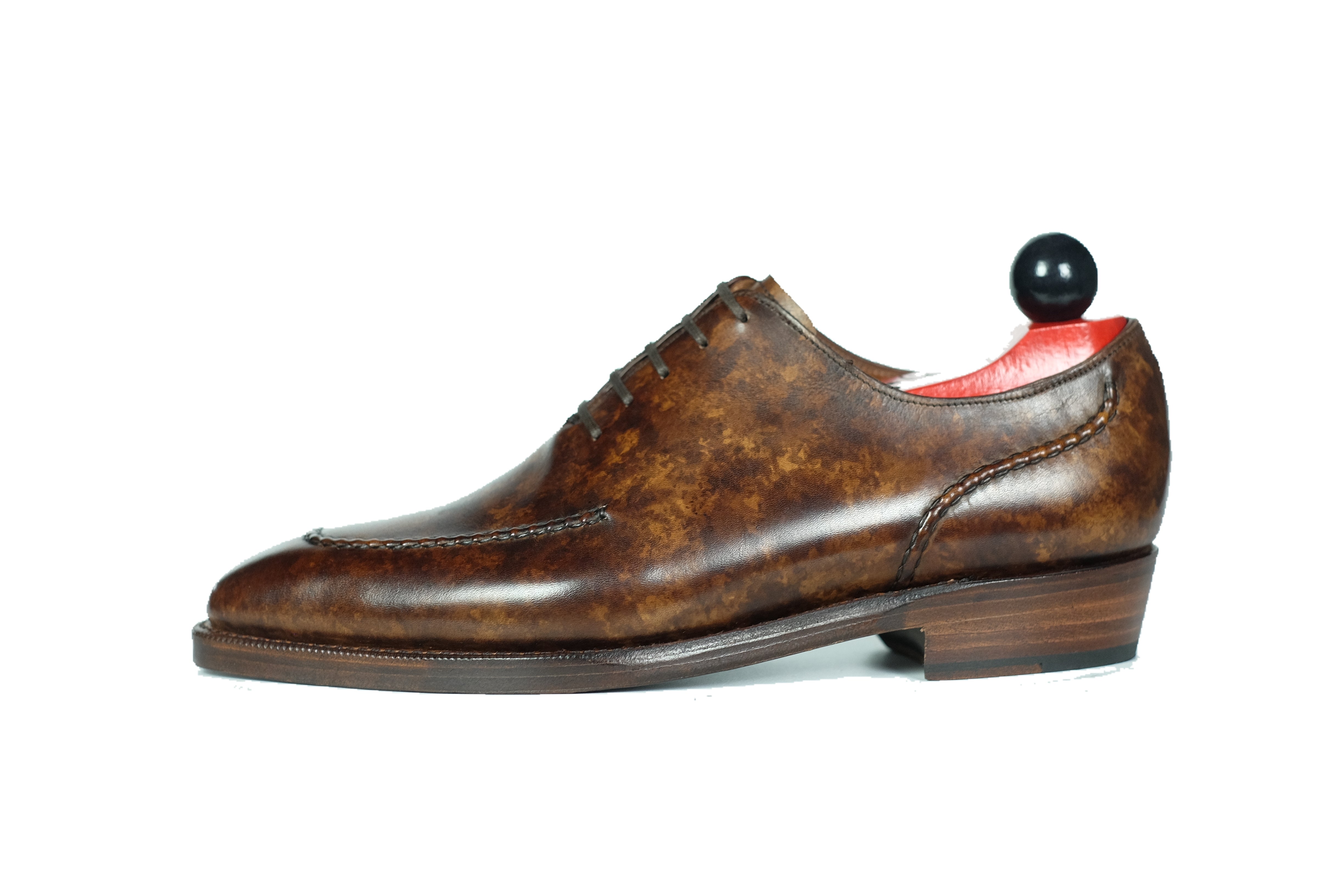 Whittier - Copper Marble Patina-Wholecut Oxfords-J.FitzPatrick Footwear