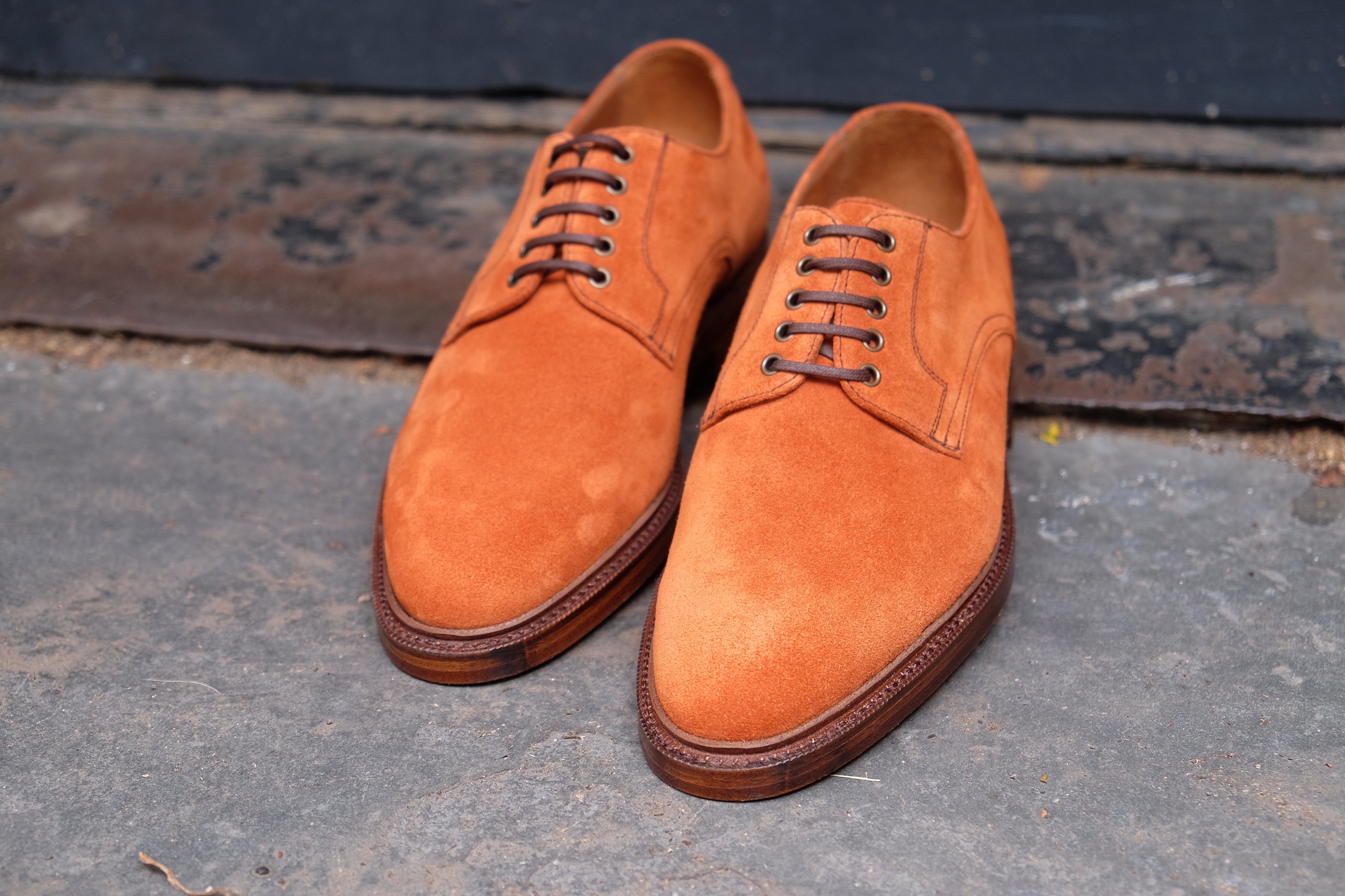 Baldwin - MTO - Cedar Suede - TMG Last - Double Leather Sole w/ 3/4 Stormwelt