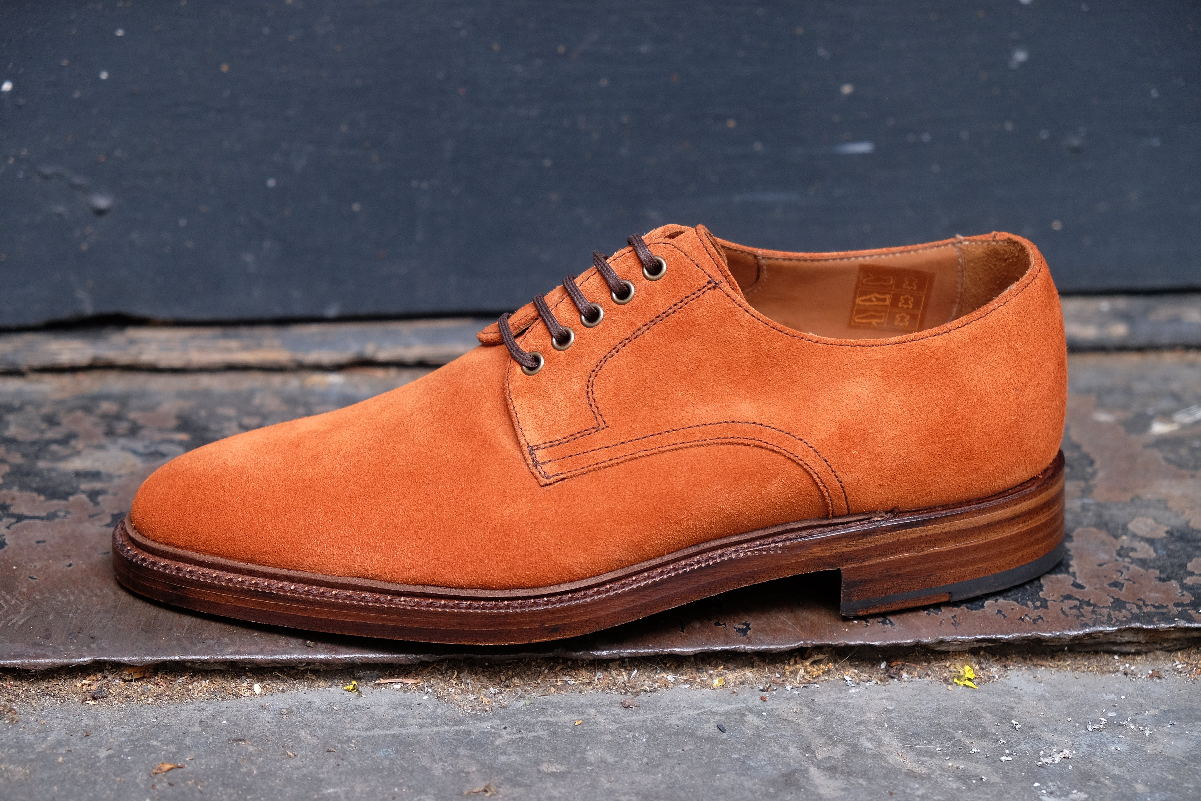 Baldwin - MTO - Cedar Suede - TMG Last - Double Leather Sole w/ 3/4 Stormwelt