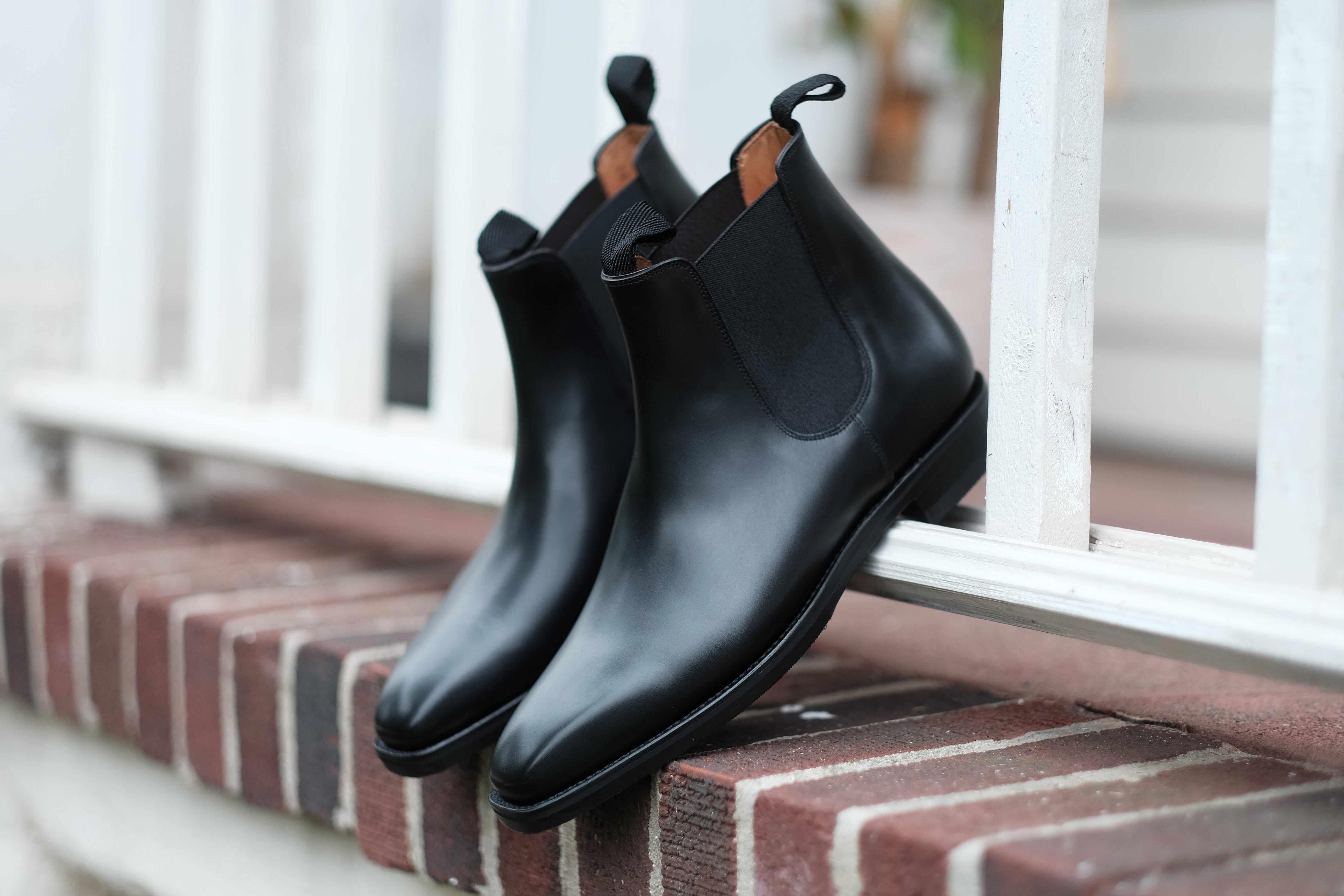 Alder - Black Calf-Chelsea Boots-J.FitzPatrick Footwear