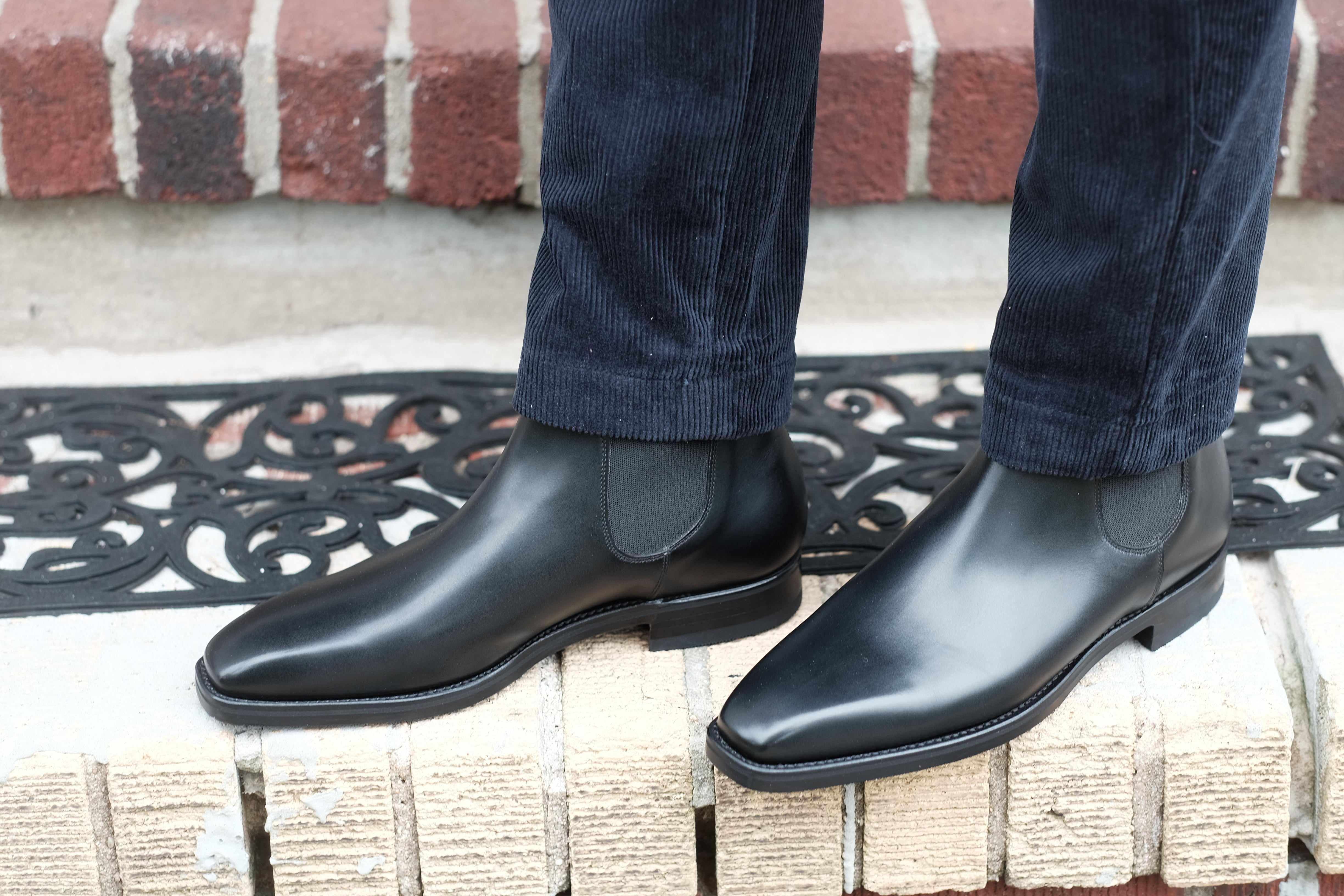 Alder - Black Calf-Chelsea Boots-J.FitzPatrick Footwear
