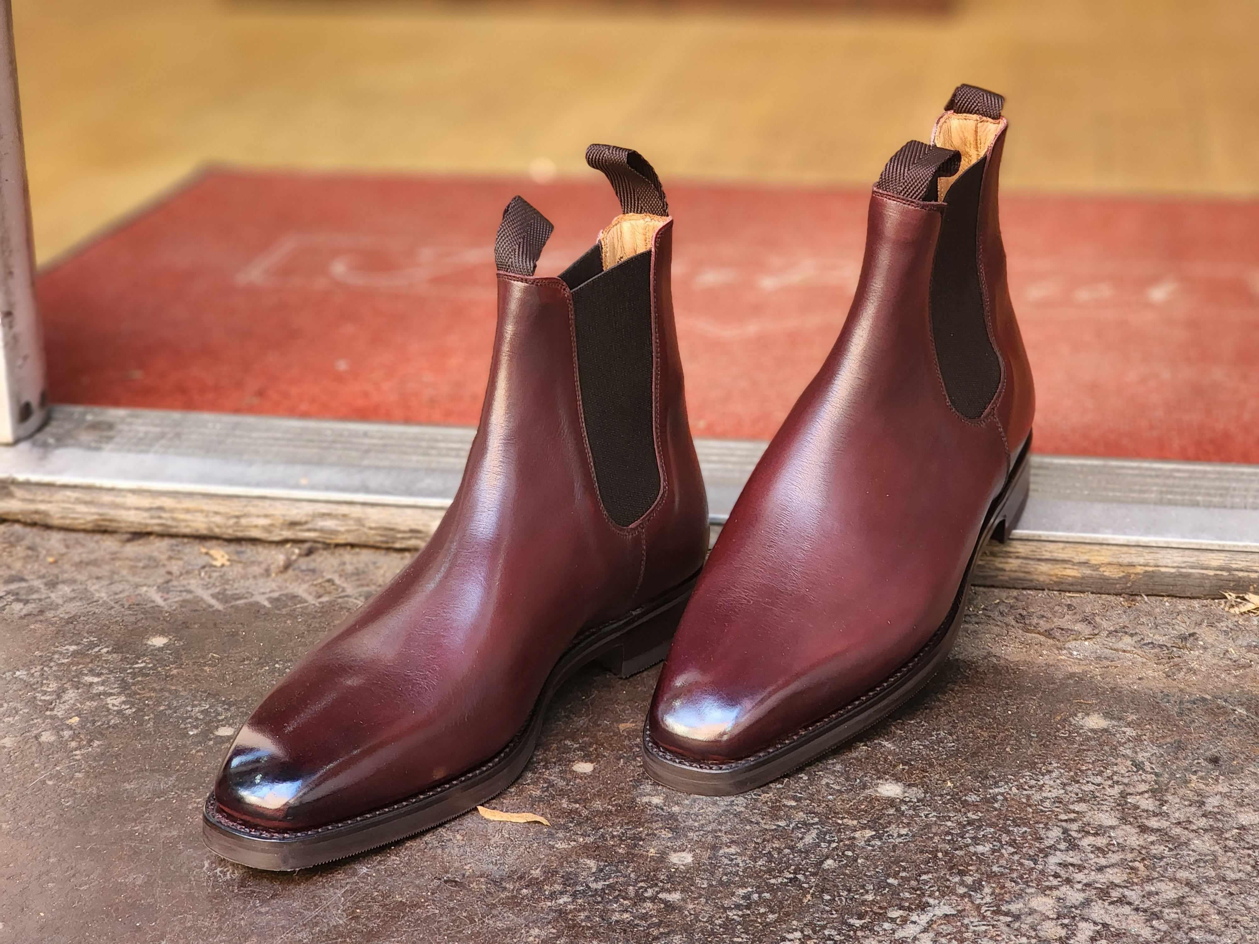 Alder - Sangria Calf-Chelsea Boots-J.FitzPatrick Footwear