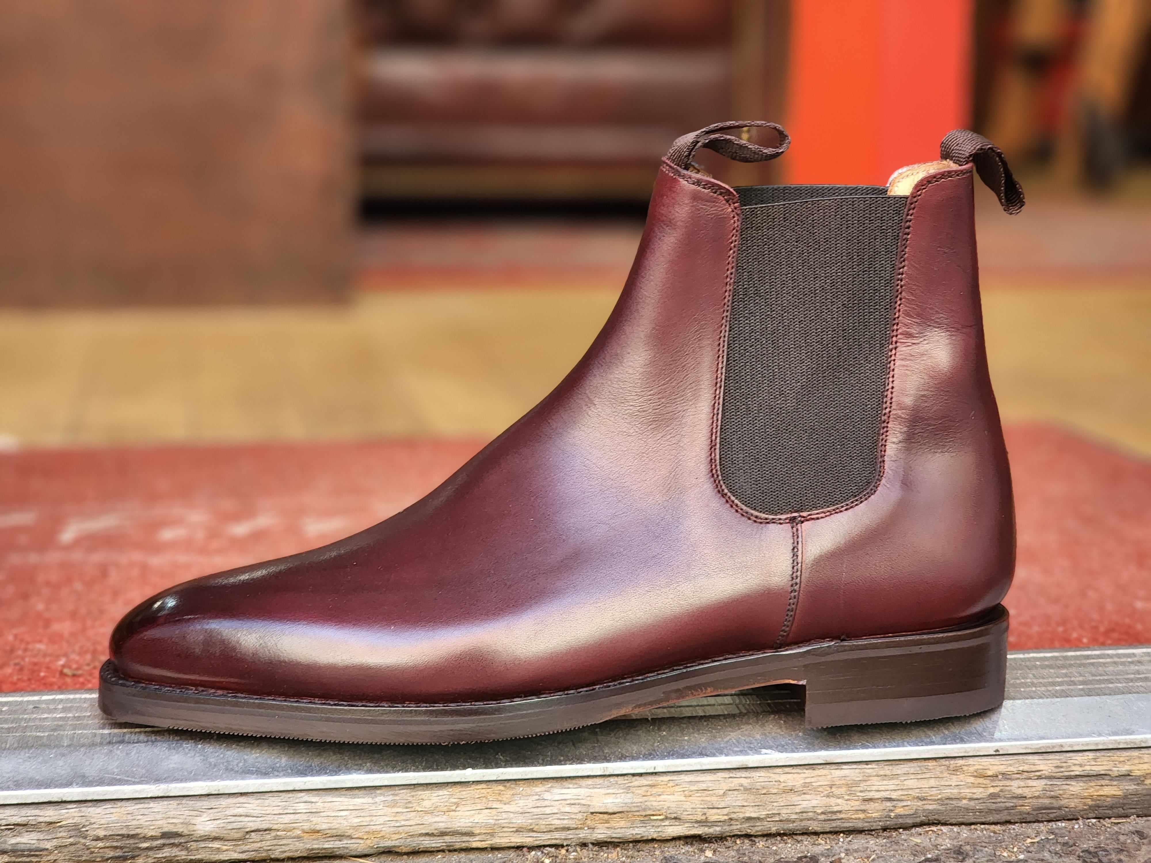 Alder - Sangria Calf-Chelsea Boots-J.FitzPatrick Footwear