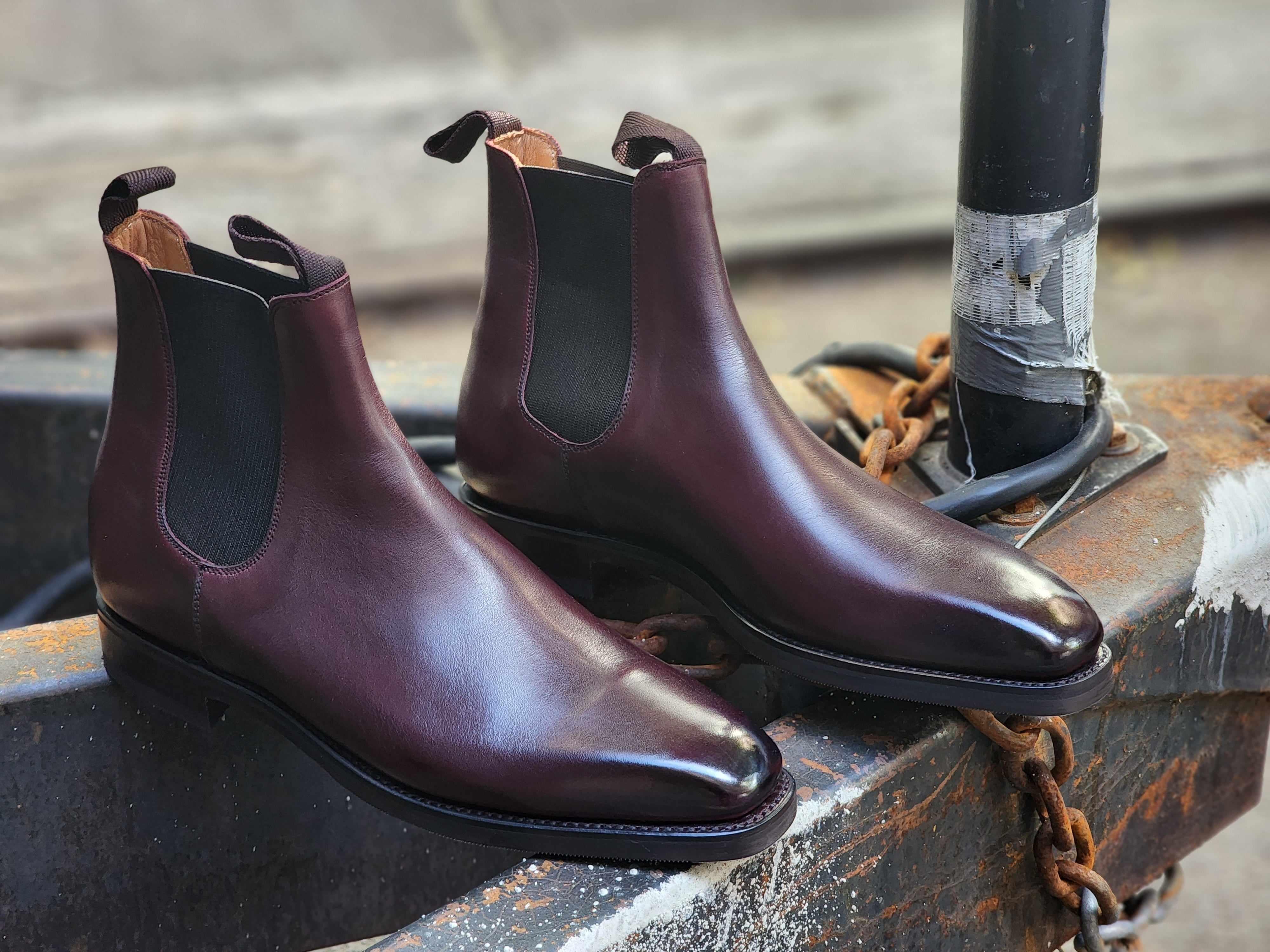 Alder - Sangria Calf-Chelsea Boots-J.FitzPatrick Footwear