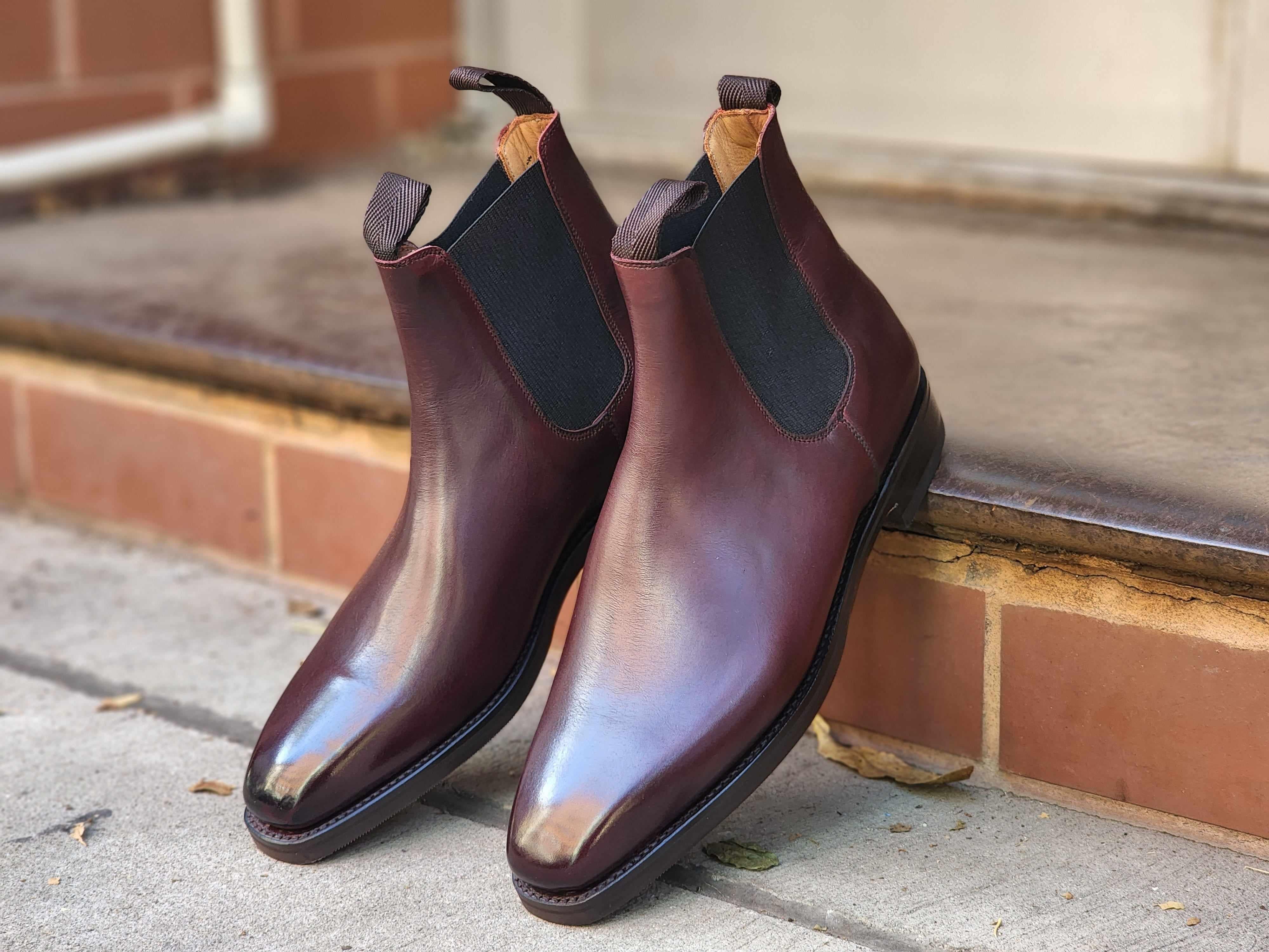 Alder - Sangria Calf-Chelsea Boots-J.FitzPatrick Footwear