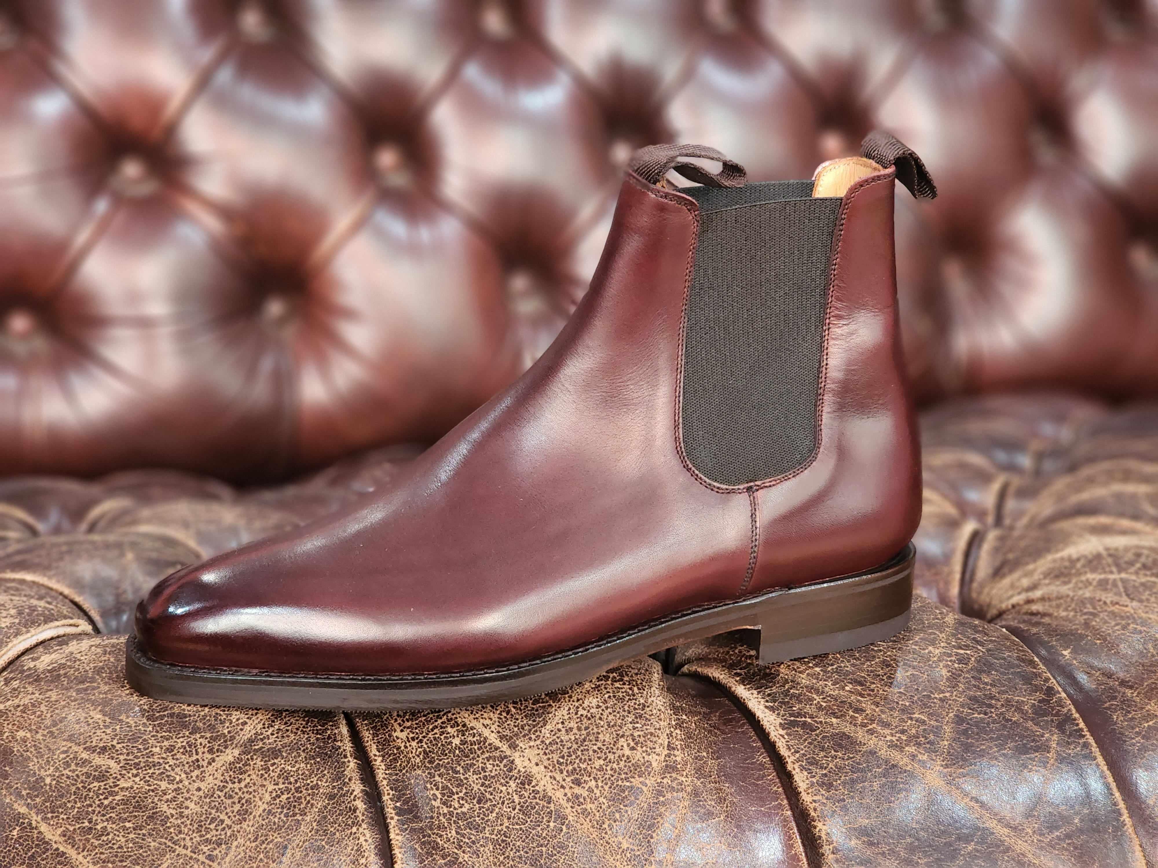 Alder - Sangria Calf-Chelsea Boots-J.FitzPatrick Footwear