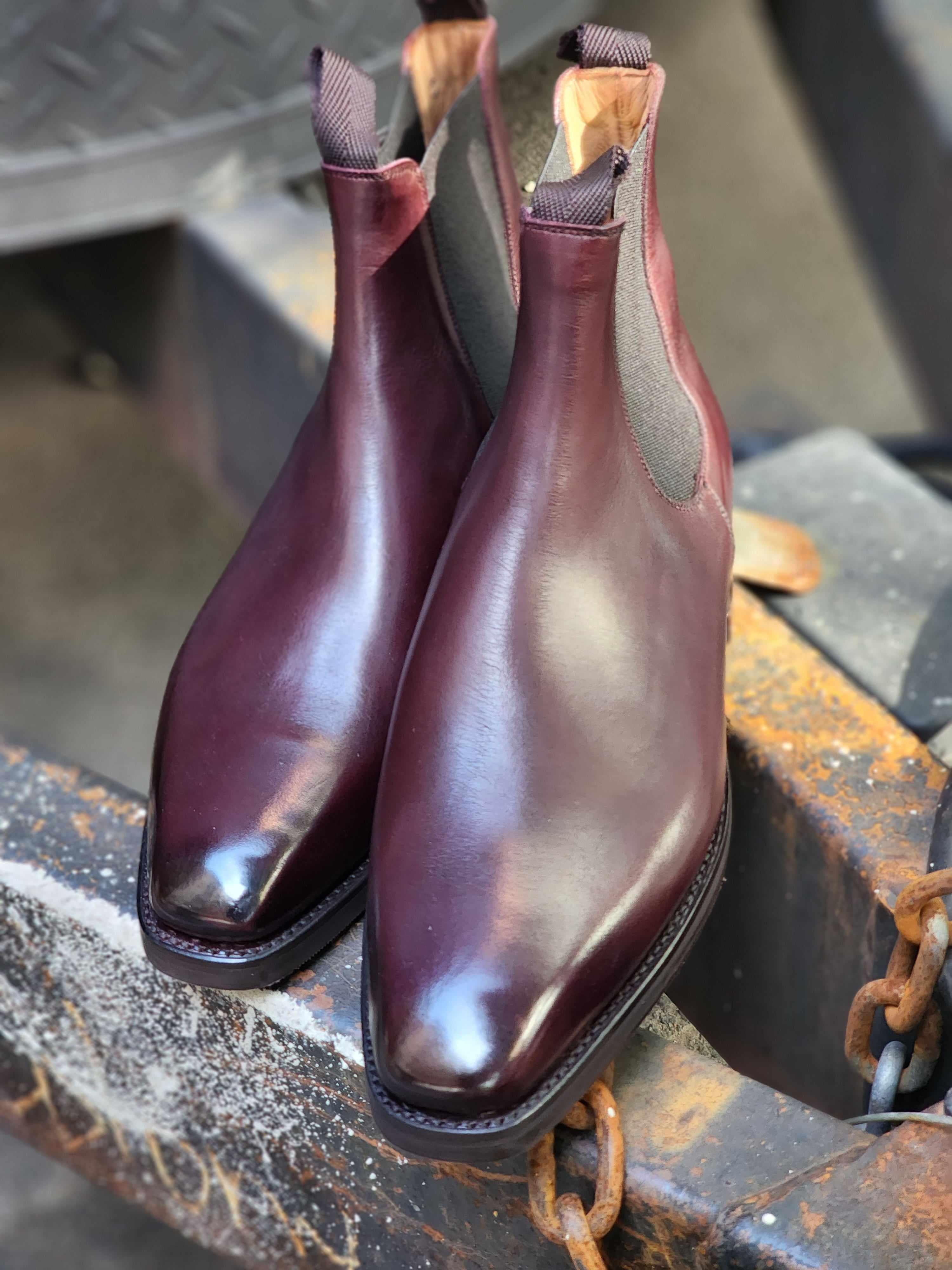 Alder - Sangria Calf-Chelsea Boots-J.FitzPatrick Footwear