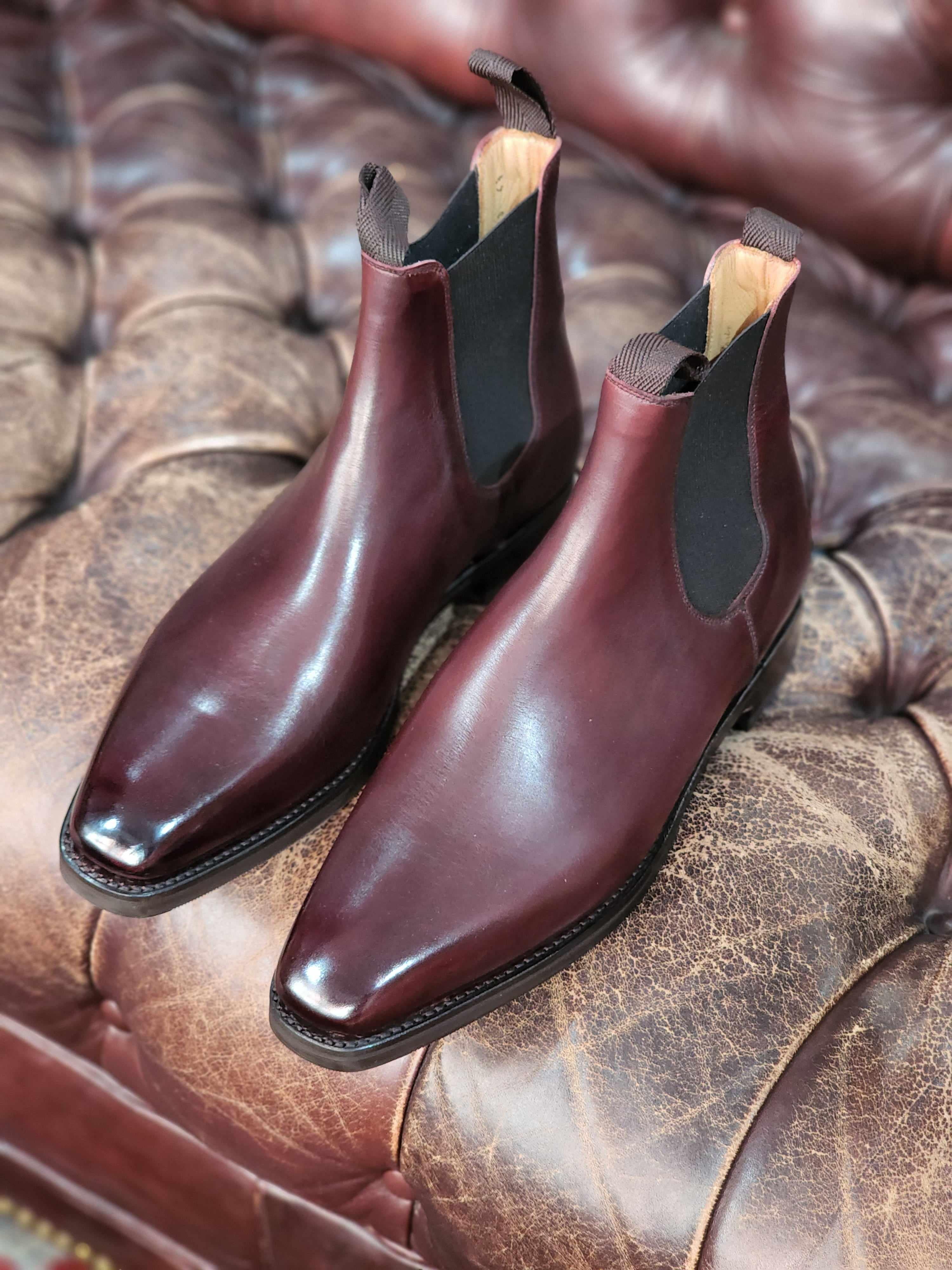 Alder - Sangria Calf-Chelsea Boots-J.FitzPatrick Footwear
