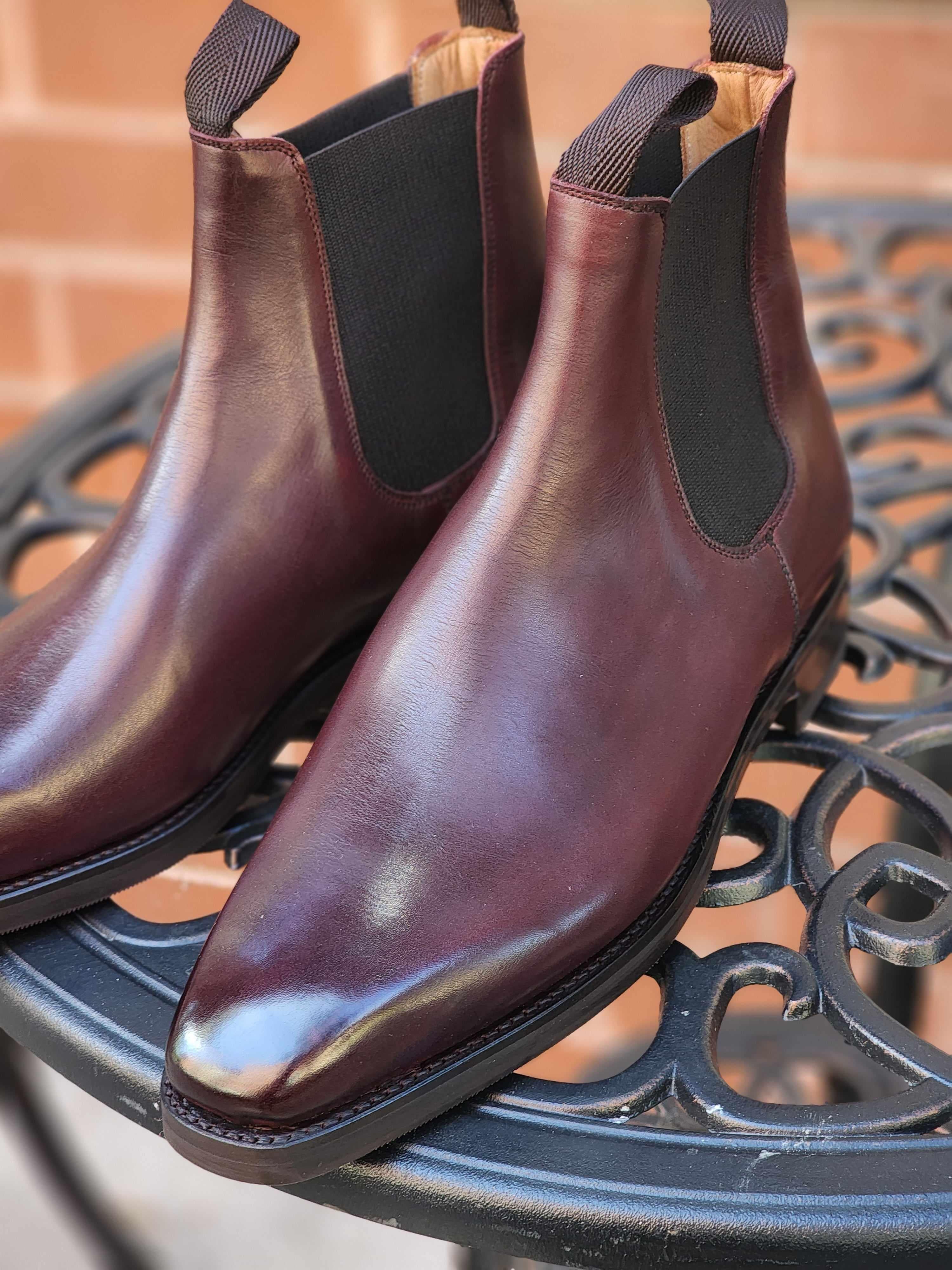 Alder - Sangria Calf-Chelsea Boots-J.FitzPatrick Footwear