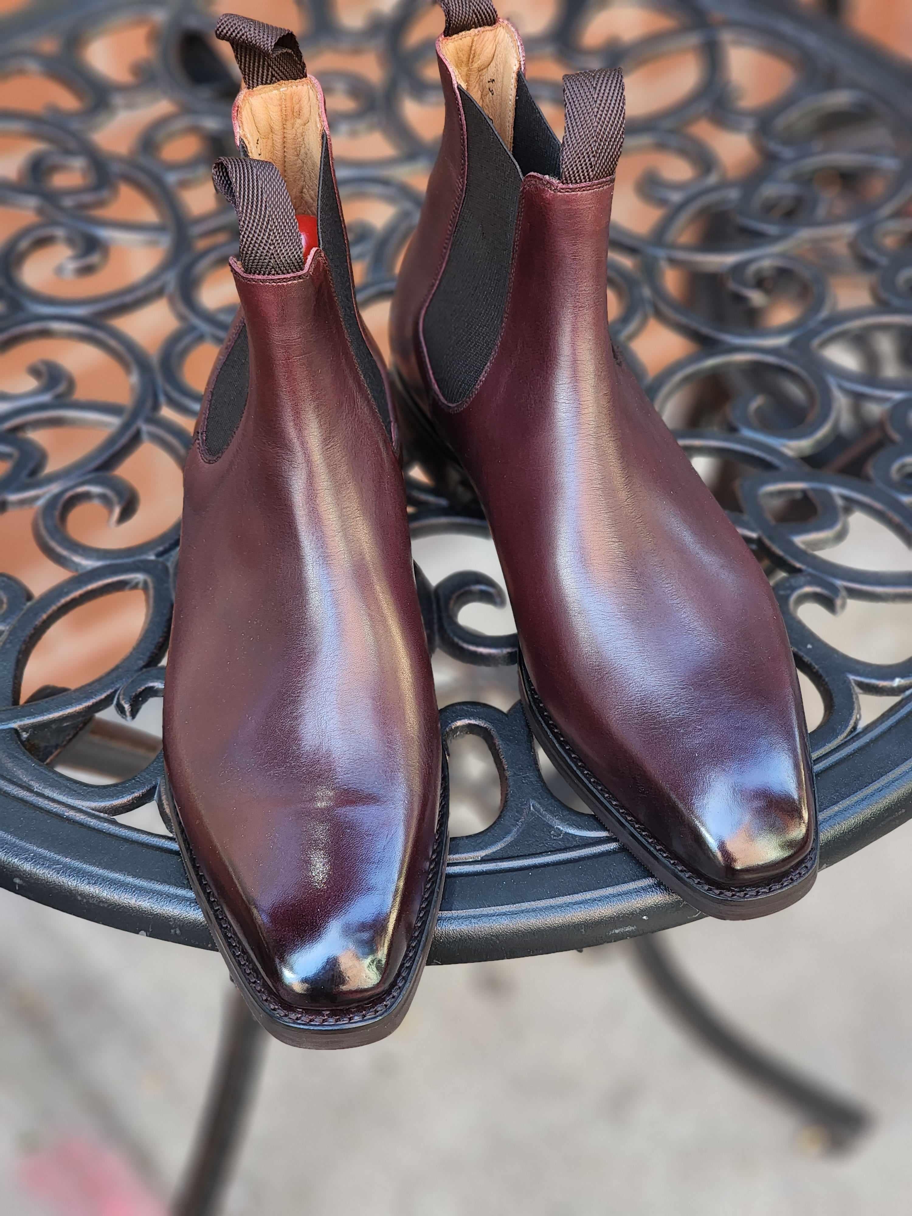 Alder - Sangria Calf-Chelsea Boots-J.FitzPatrick Footwear