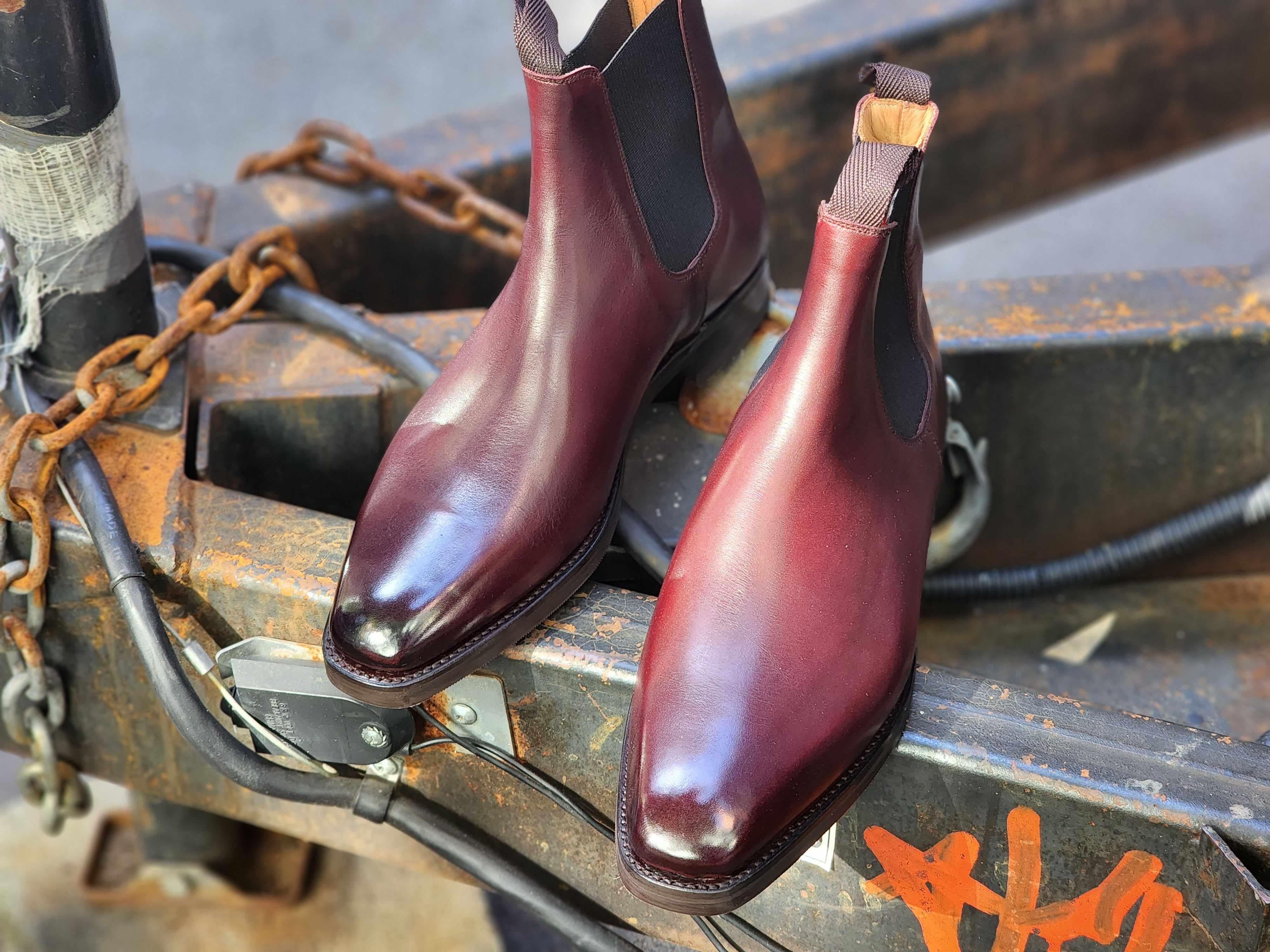Alder - Sangria Calf-Chelsea Boots-J.FitzPatrick Footwear