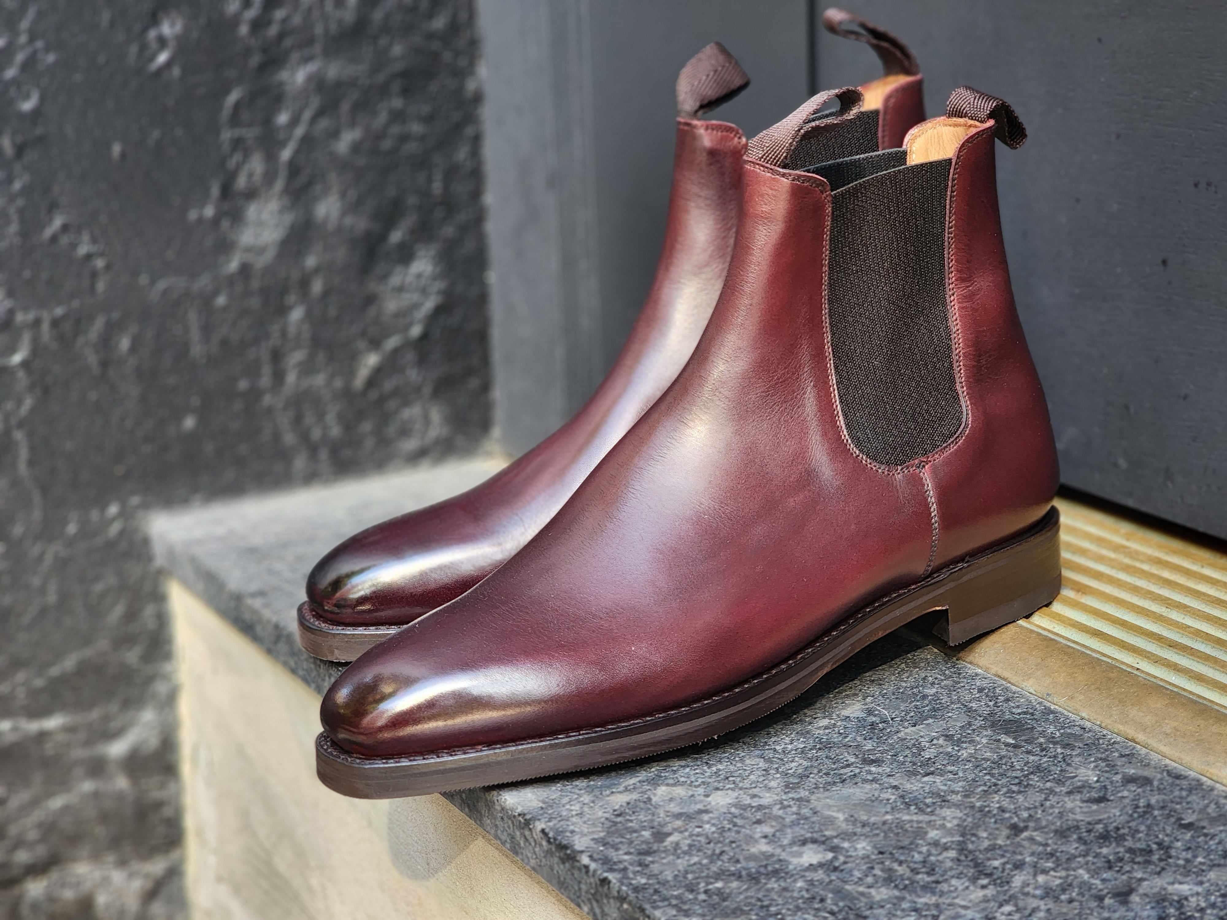 Alder - Sangria Calf-Chelsea Boots-J.FitzPatrick Footwear