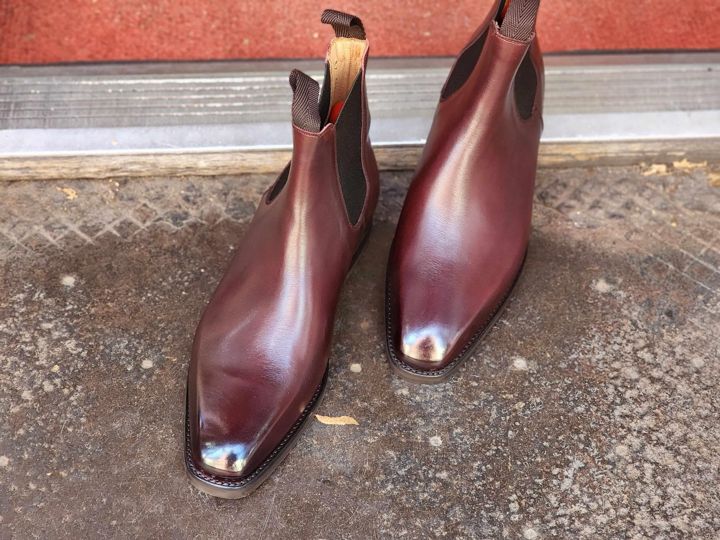 Alder - Sangria Calf-Chelsea Boots-J.FitzPatrick Footwear
