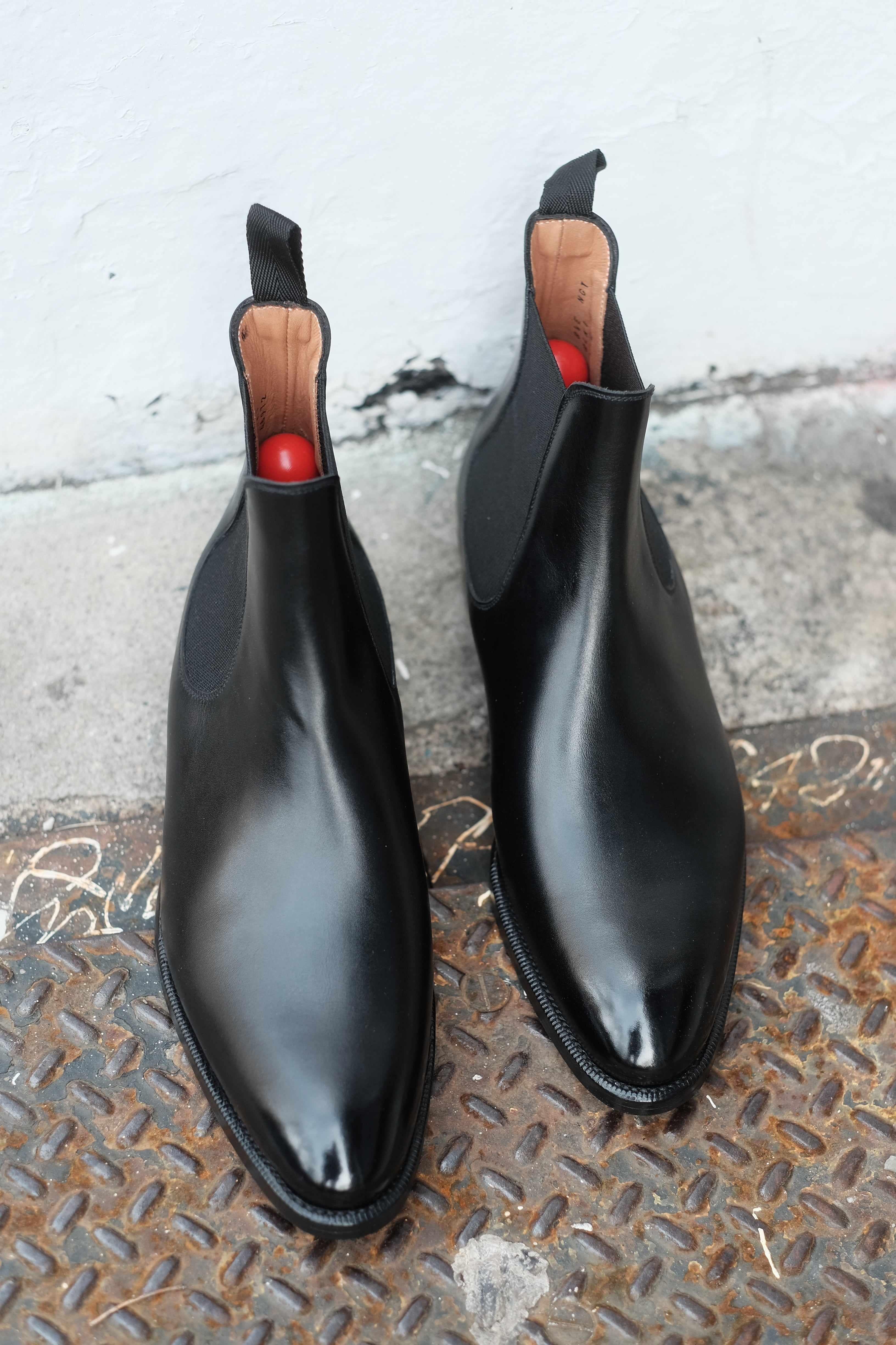Alki - Black Calf-Chelsea Boots-J.FitzPatrick Footwear