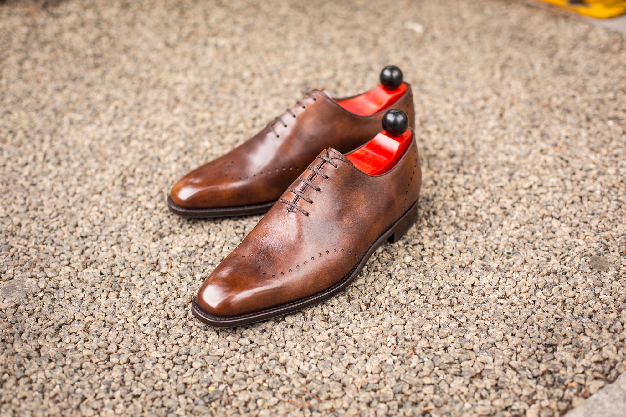 Bellingham - MTO - Copper Museum Calf - LPB Last - Single Leather Sole-Made To Order Wholecut Wingtip Oxfords-J.FitzPatrick Footwear