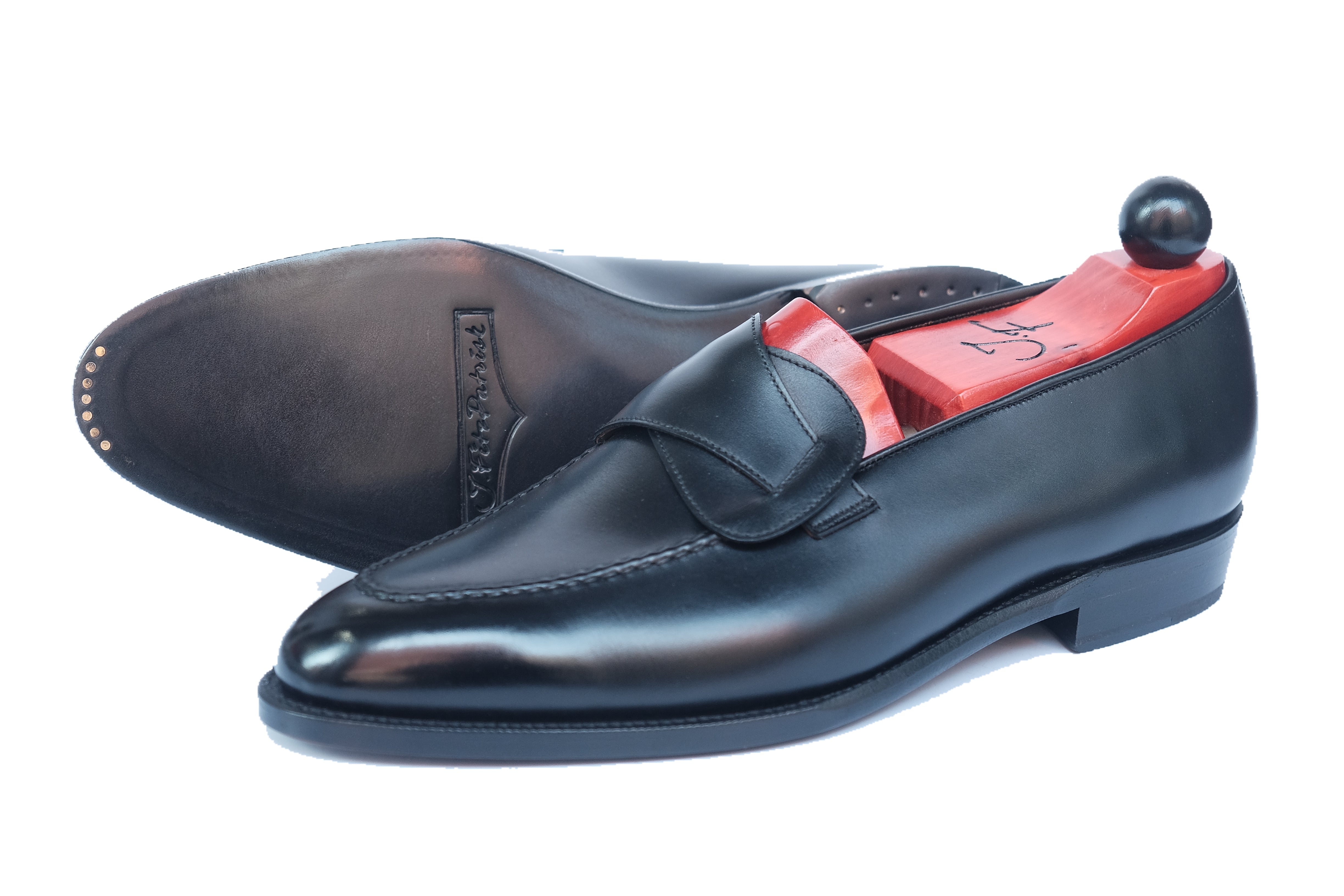 Hawthorne - Black Calf-Butterfly Loafers-J.FitzPatrick Footwear