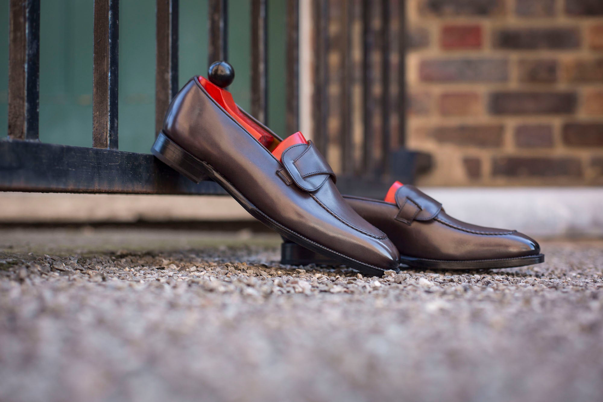 Hawthorne - MTO - Grey Calf - LPB Last - Single Leather Sole-Made To Order Butterfly Loafer Hand Stitched-J.FitzPatrick Footwear