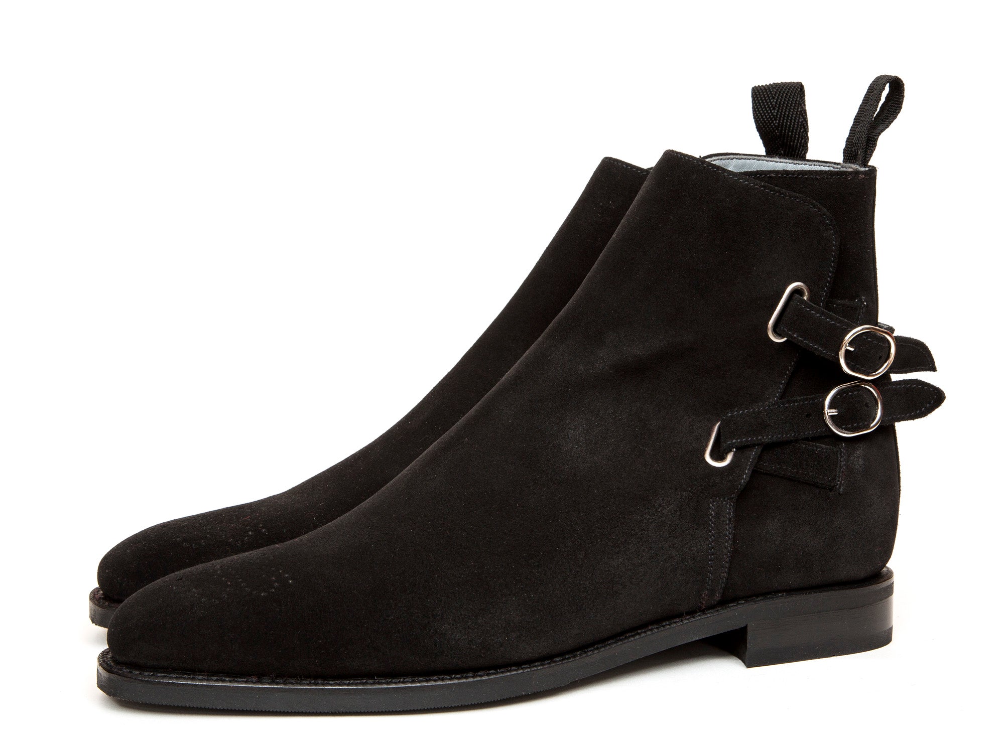 Genesee - MTO - Black Suede - MGF Last - Single Leather Sole