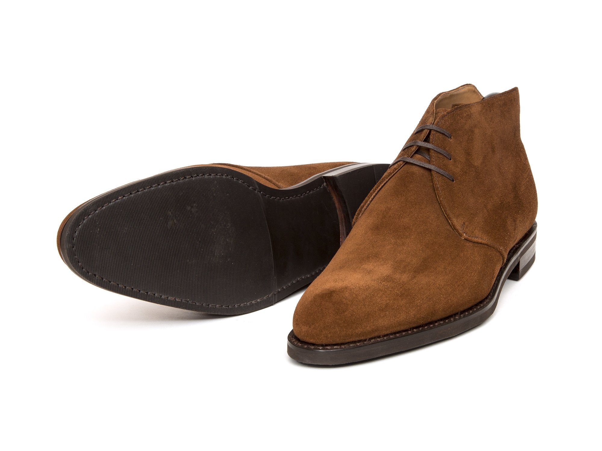 J.FitzPatrick Footwear - Ballard III - Snuff Suede - NGT Last - City Rubber Sole