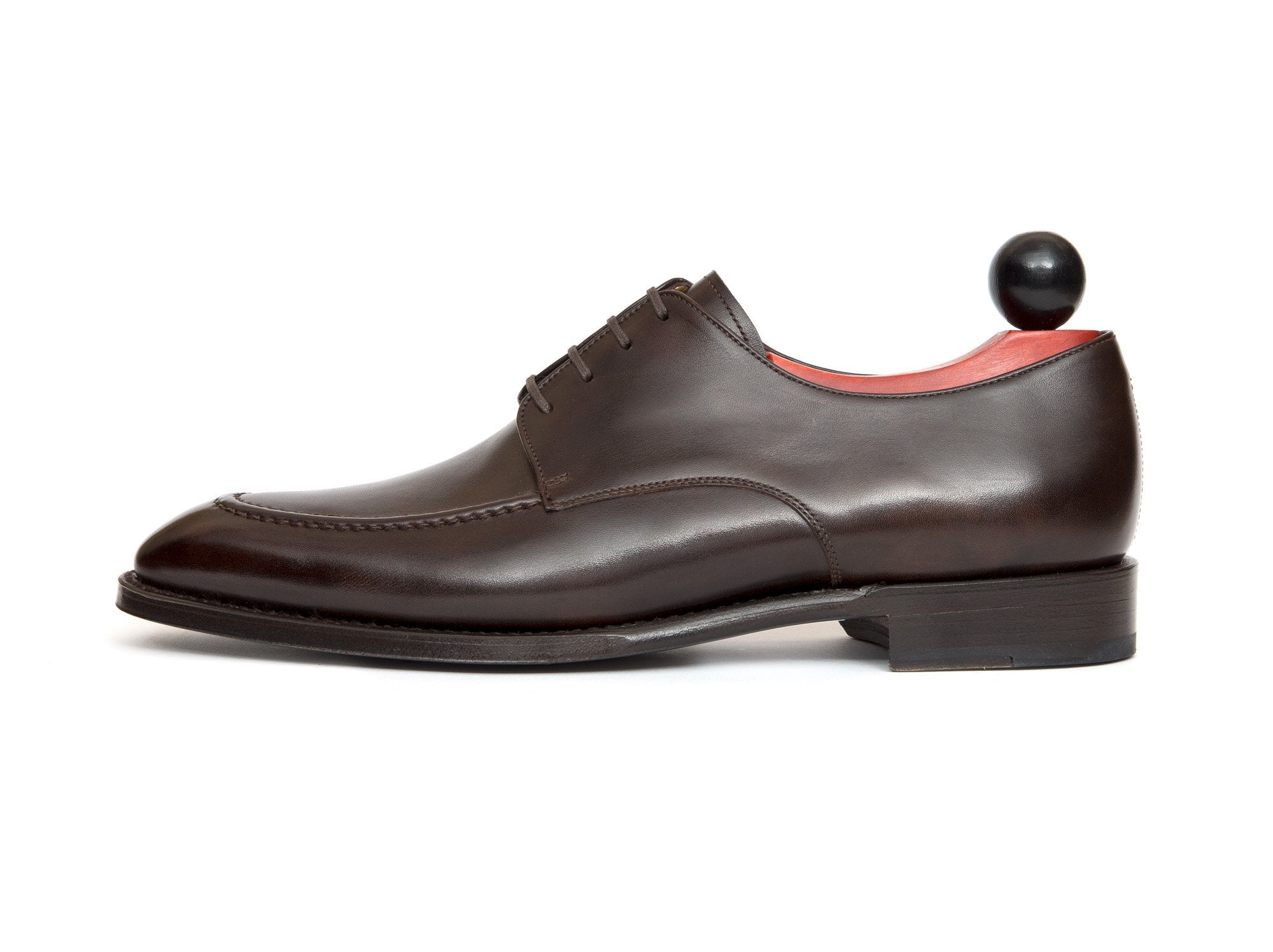 J.FitzPatrick Footwear - Lynwood - Dark Brown Museum Calf - SEA Last