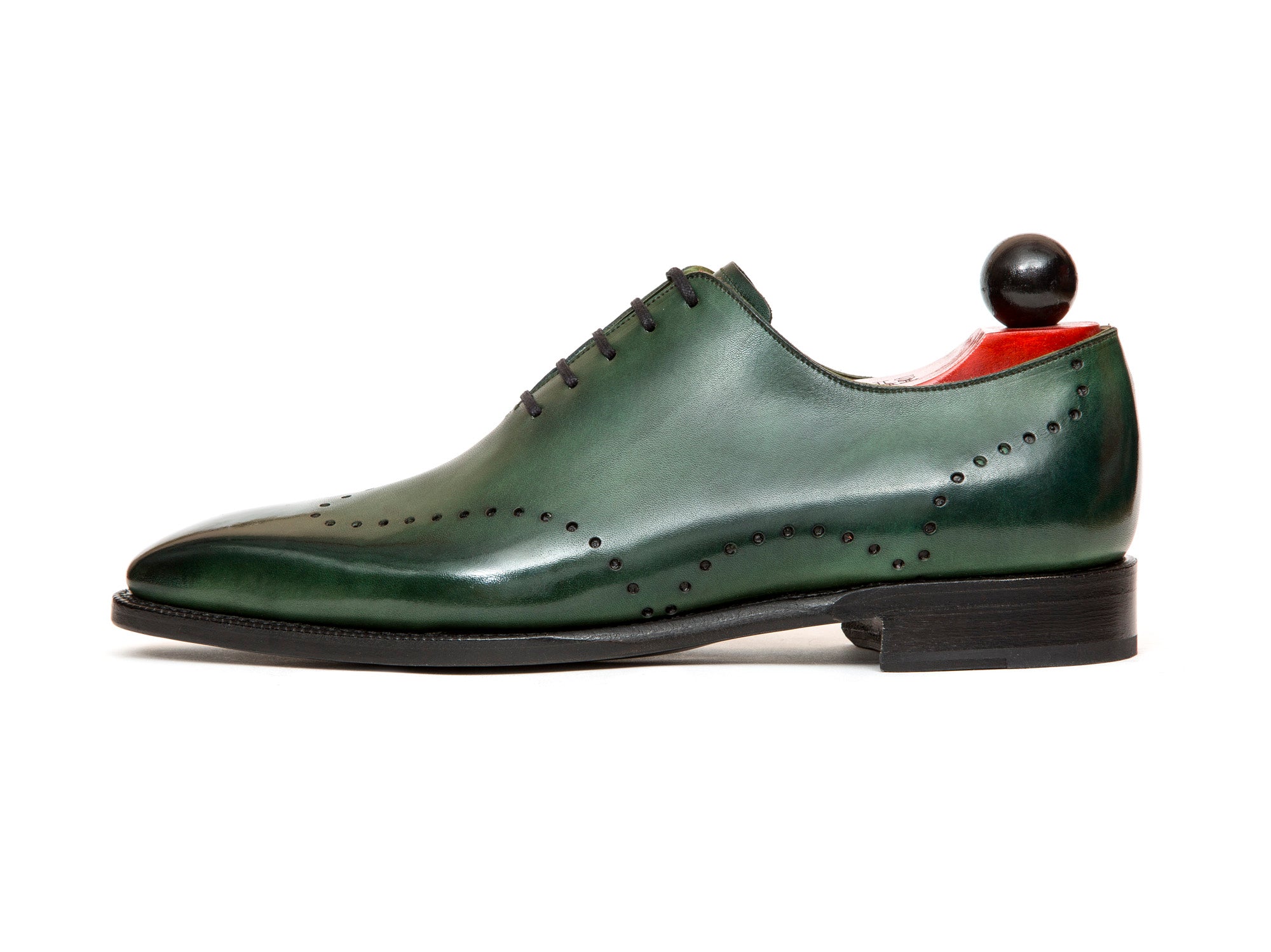 Tony - MTO - Forest Green Calf - LPB Last - Single Leather Sole