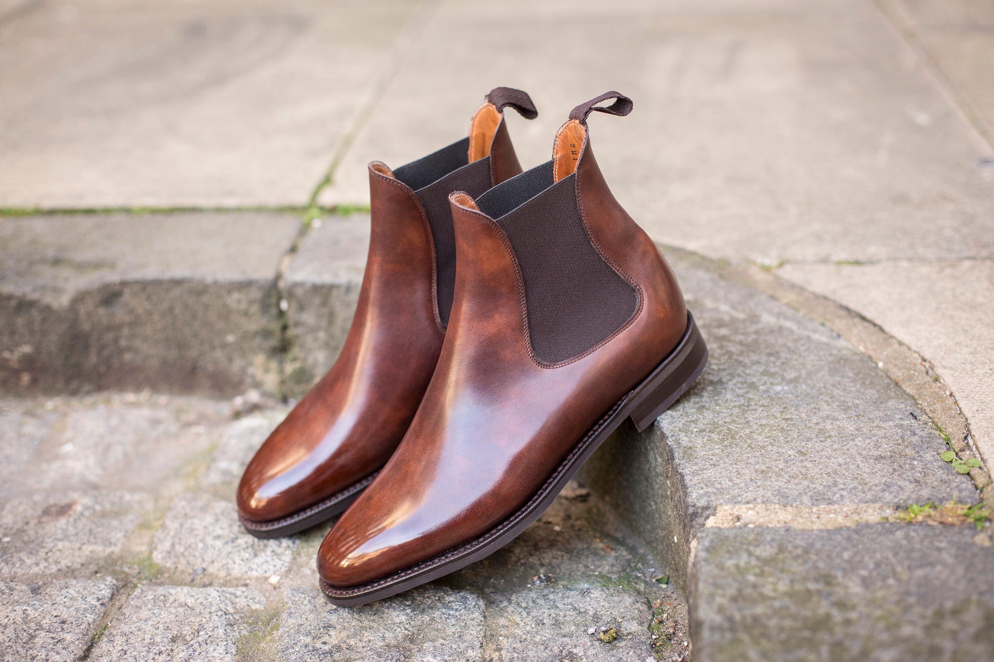 Alki - MTO - Walnut Museum Calf - TMG Last - City Rubber Sole