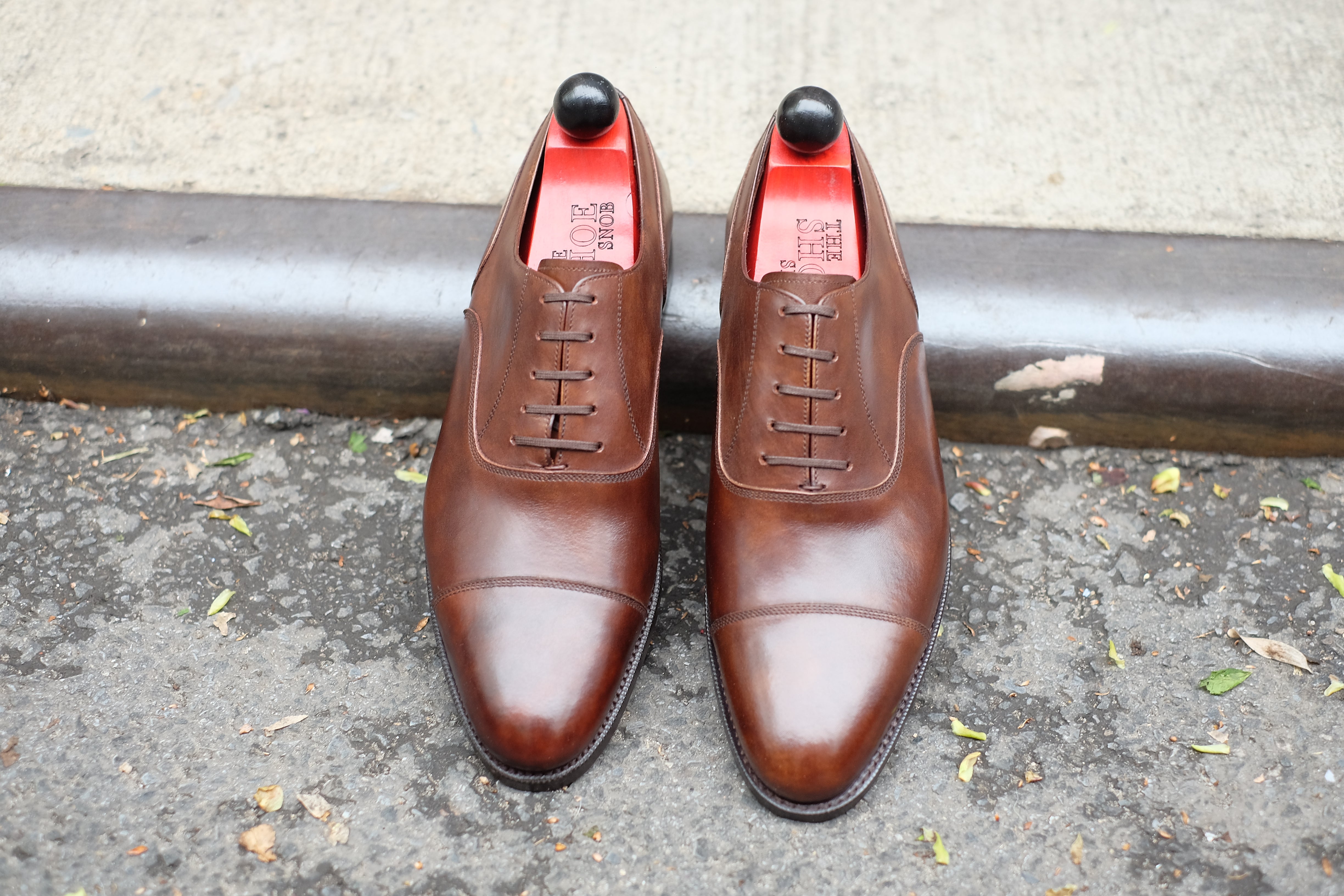 Magnolia - MTO - Copper Museum Calf - TMG Last - Single Leather Sole-Made To Order Classic Captoe Cap Toe Oxfords-J.FitzPatrick Footwear