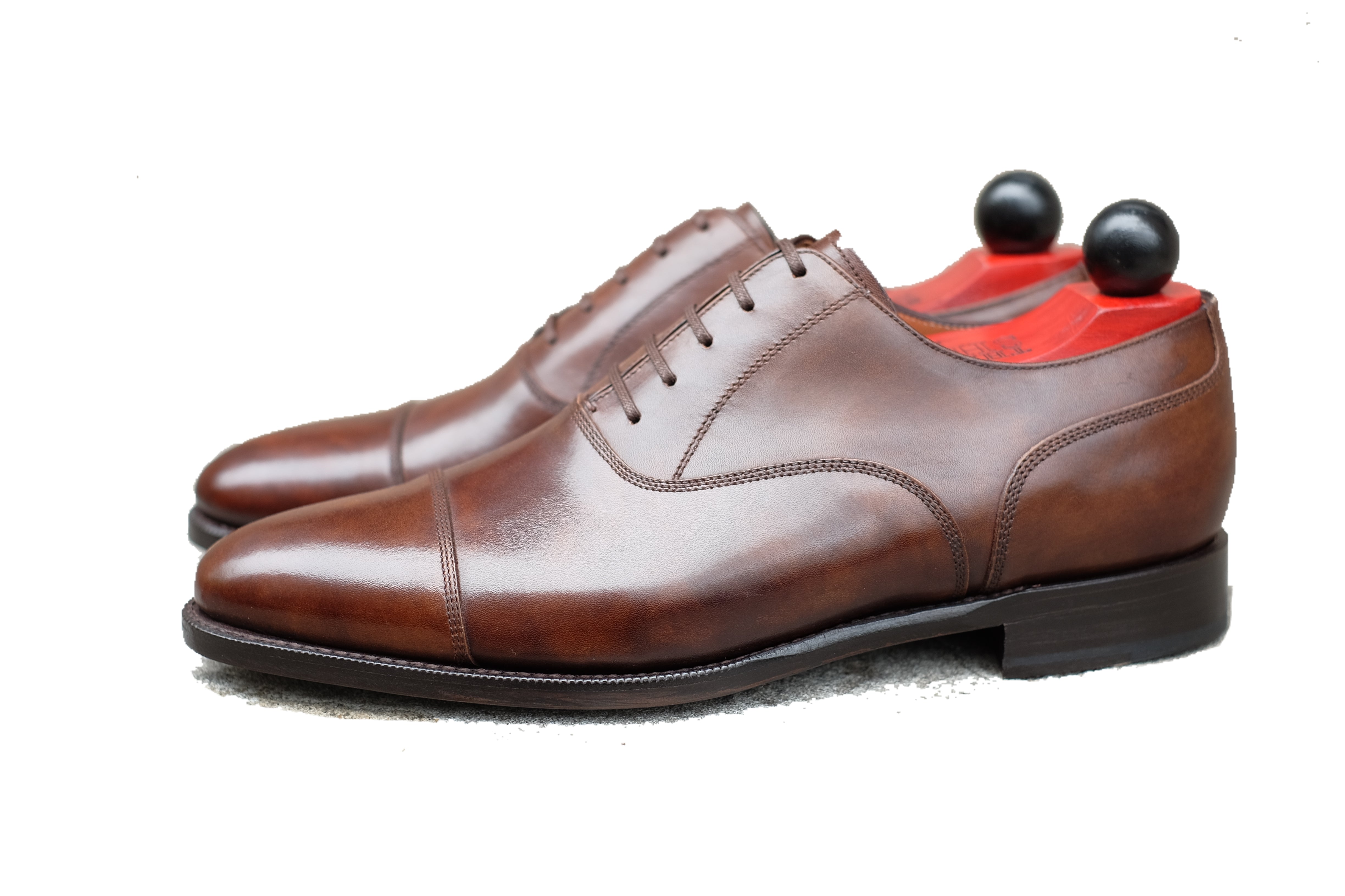 Magnolia - MTO - Copper Museum Calf - TMG Last - Single Leather Sole-Made To Order Classic Captoe Cap Toe Oxfords-J.FitzPatrick Footwear