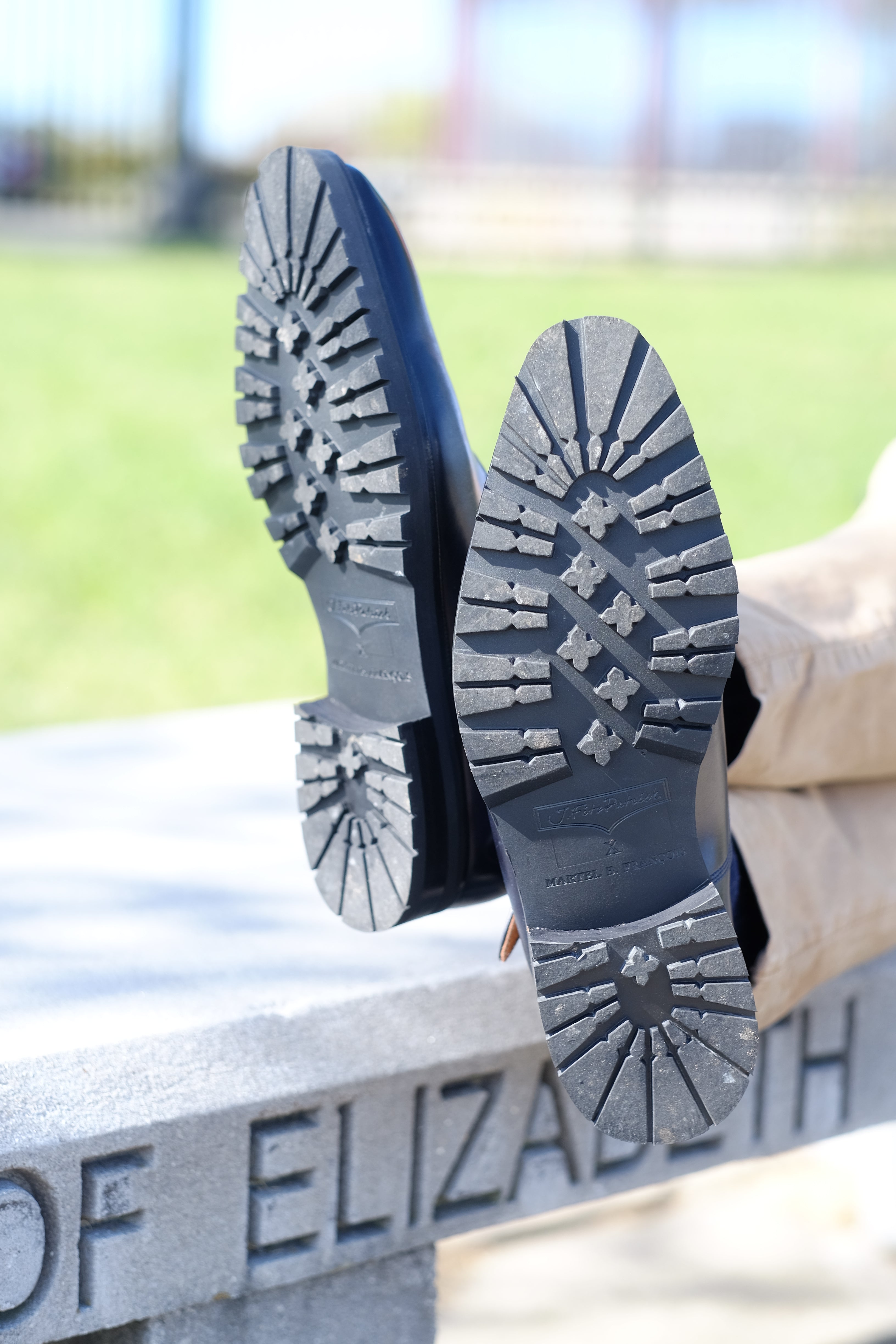 Martel - MTO - Navy Museum Calf-Made To Order Single Monkstrap Medallion-J.FitzPatrick Footwear
