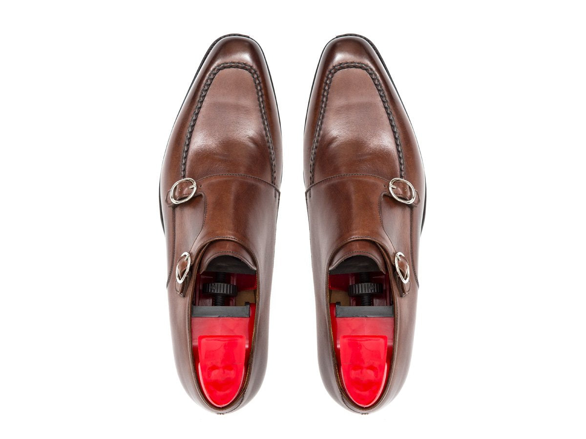 Montlake - MTO - Cedar Calf-Made To Order Double Monkstrap Hand Stitched-J.FitzPatrick Footwear