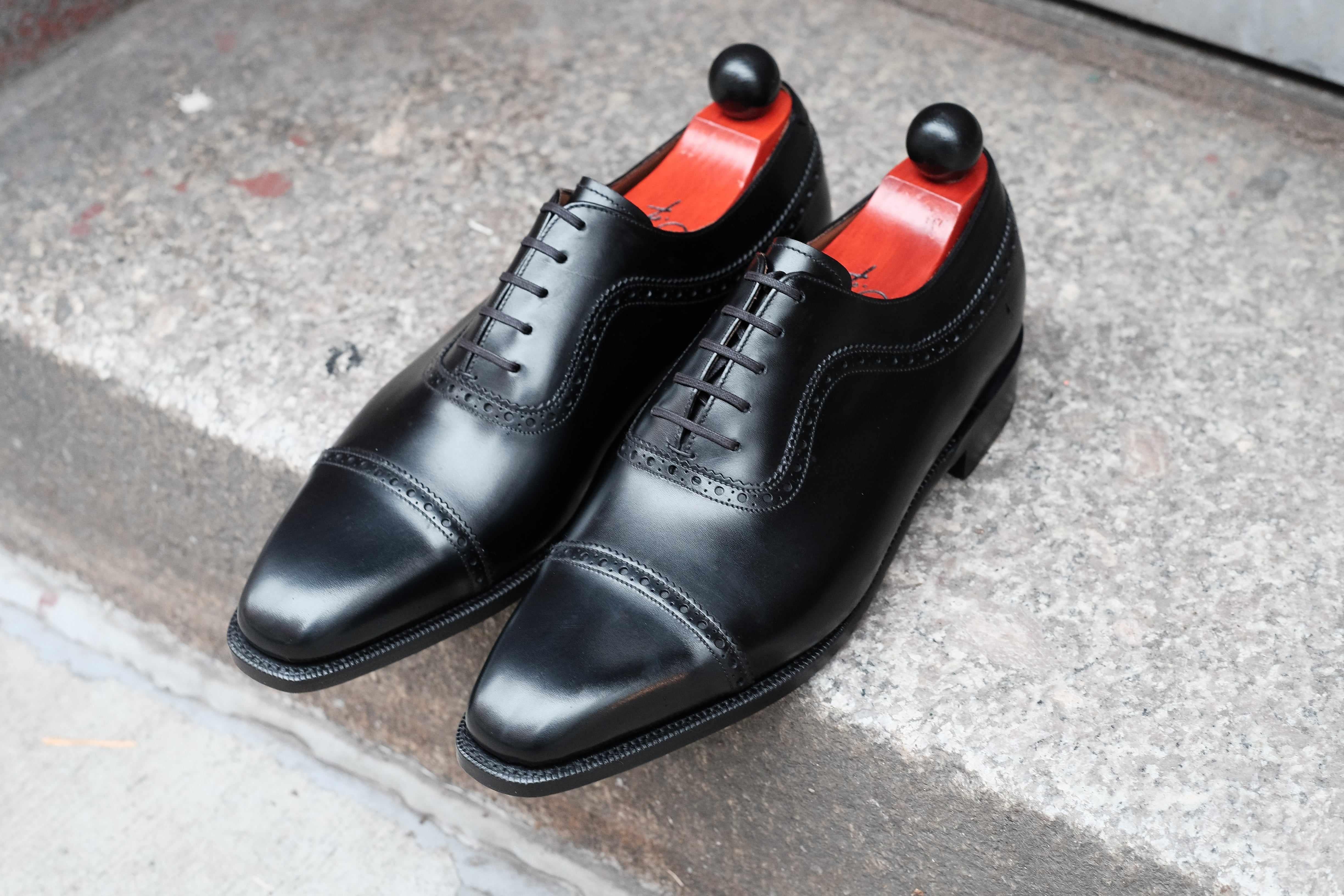 Palacio - Black Calf-Captoe Cap Toe Oxfords-J.FitzPatrick Footwear