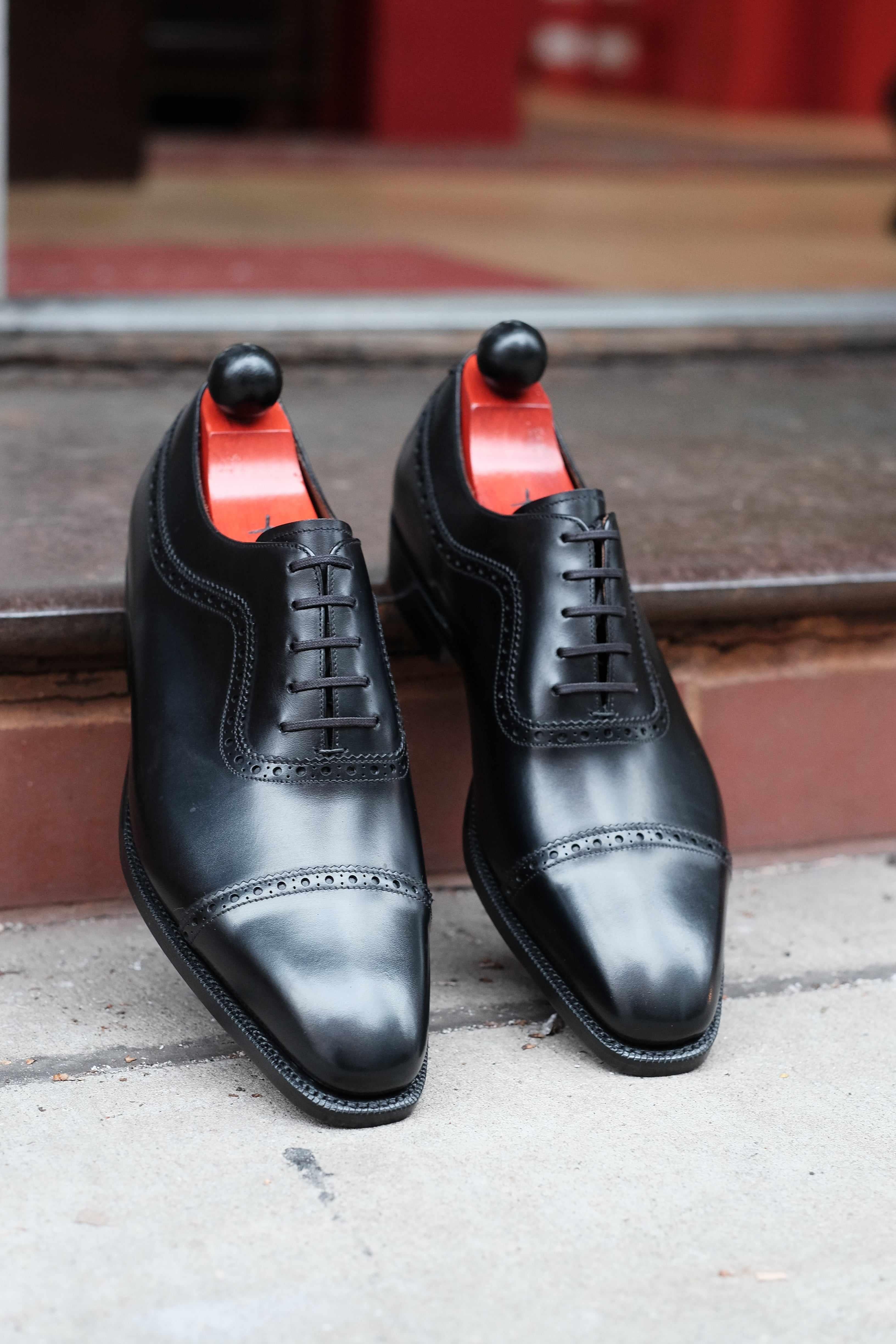 Palacio - Black Calf-Captoe Cap Toe Oxfords-J.FitzPatrick Footwear