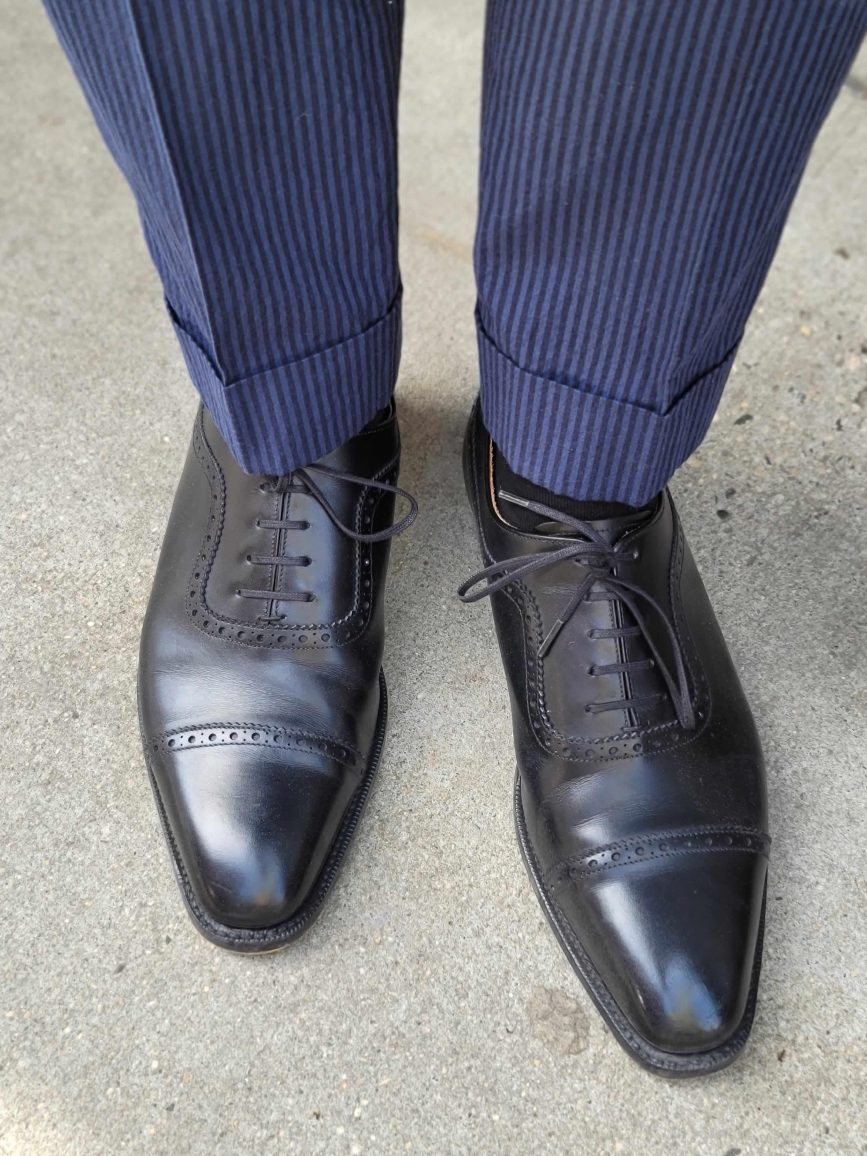 Palacio - Black Calf-Captoe Cap Toe Oxfords-J.FitzPatrick Footwear
