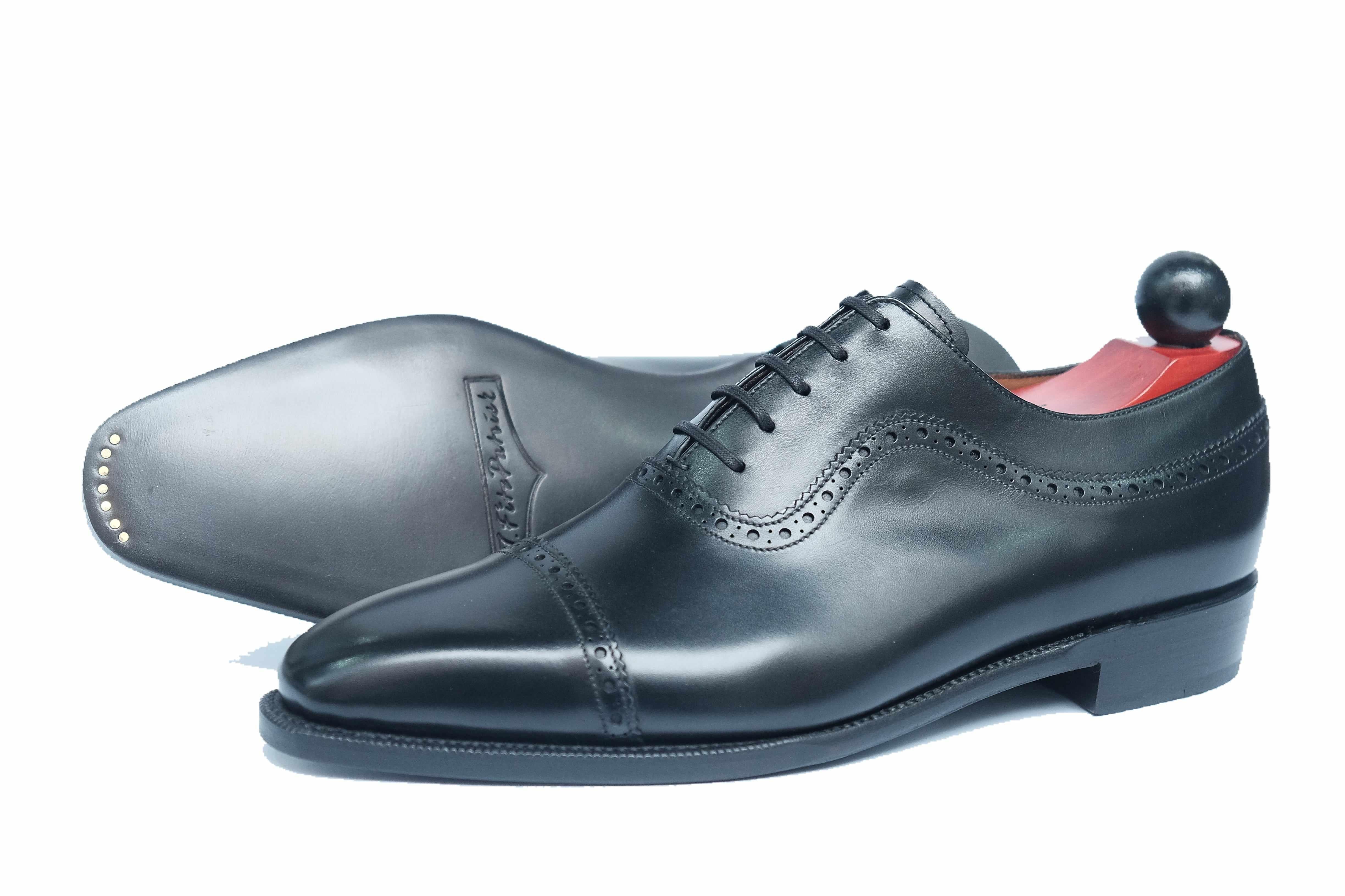 Palacio - Black Calf-Captoe Cap Toe Oxfords-J.FitzPatrick Footwear
