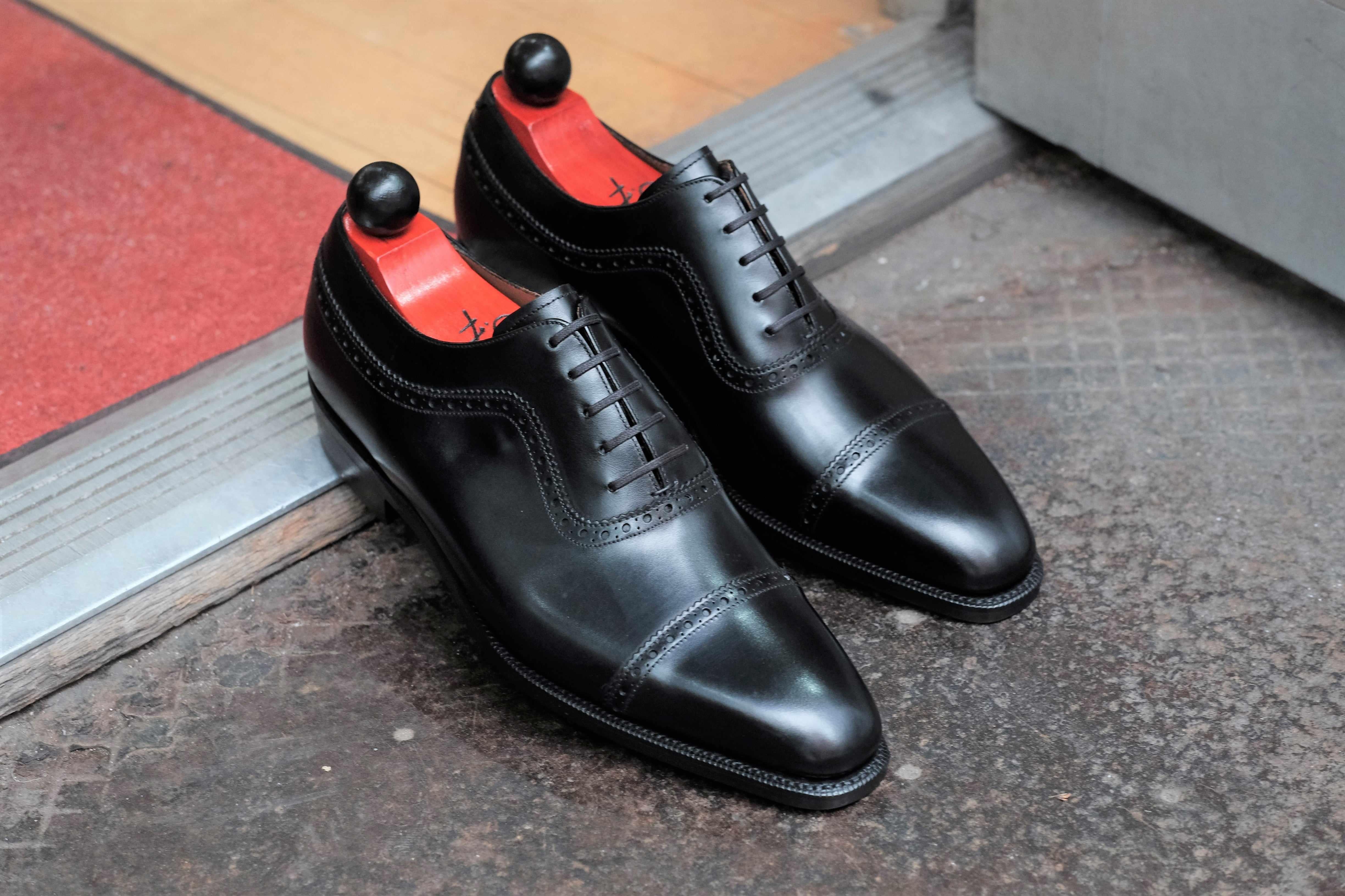 Palacio - Black Calf-Captoe Cap Toe Oxfords-J.FitzPatrick Footwear
