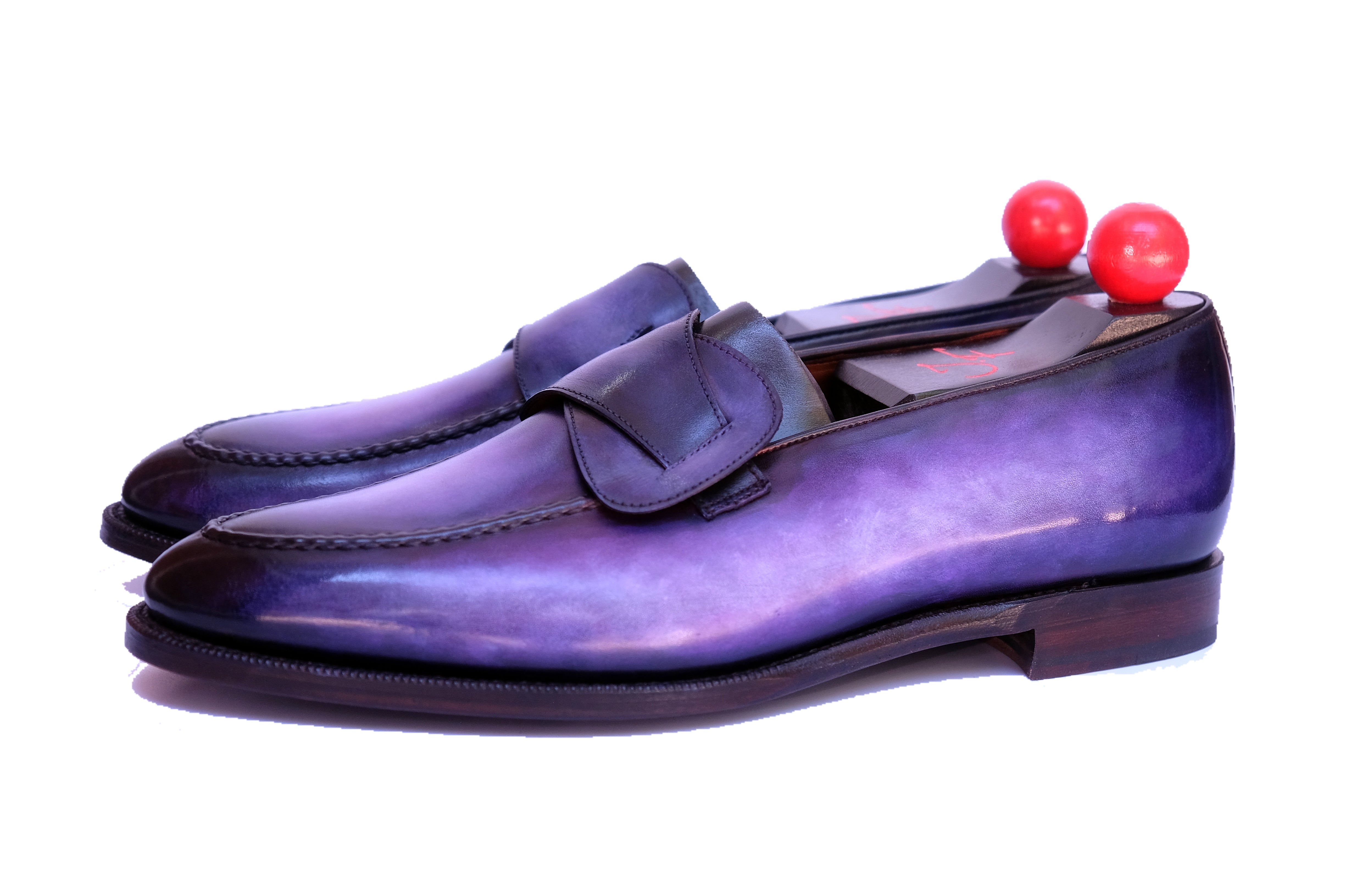 Patina Amethyst - MTO - Hawthorne-Made To Order Butterfly Loafer Custom Patina-J.FitzPatrick Footwear