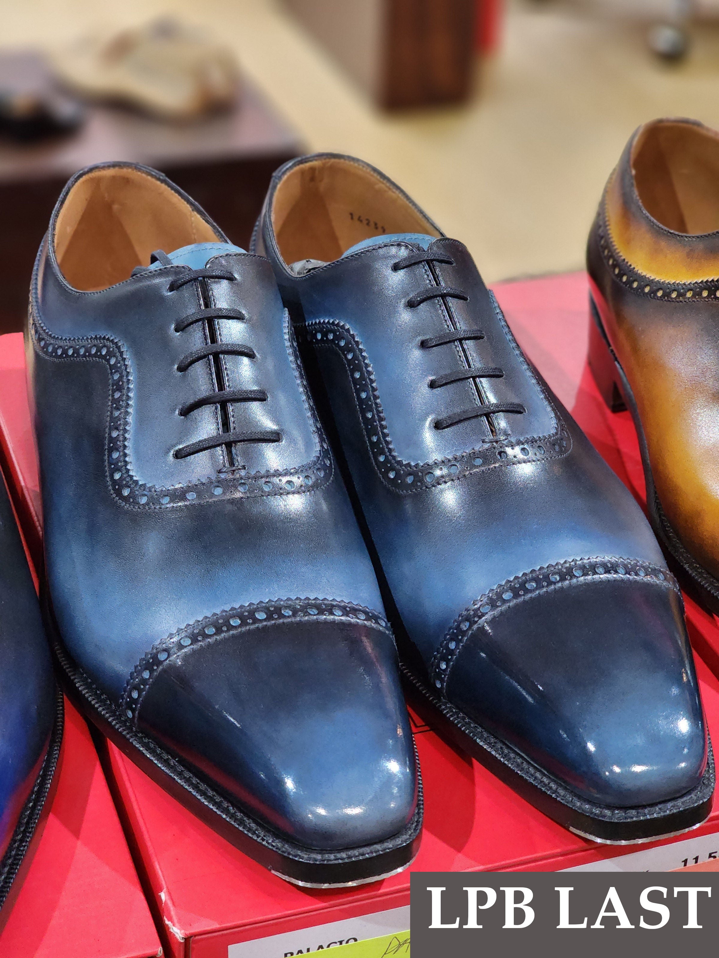 Patina Reverse Moonstone - MTO - Palacio-Made To Order Oxfords Custom Patina-J.FitzPatrick Footwear