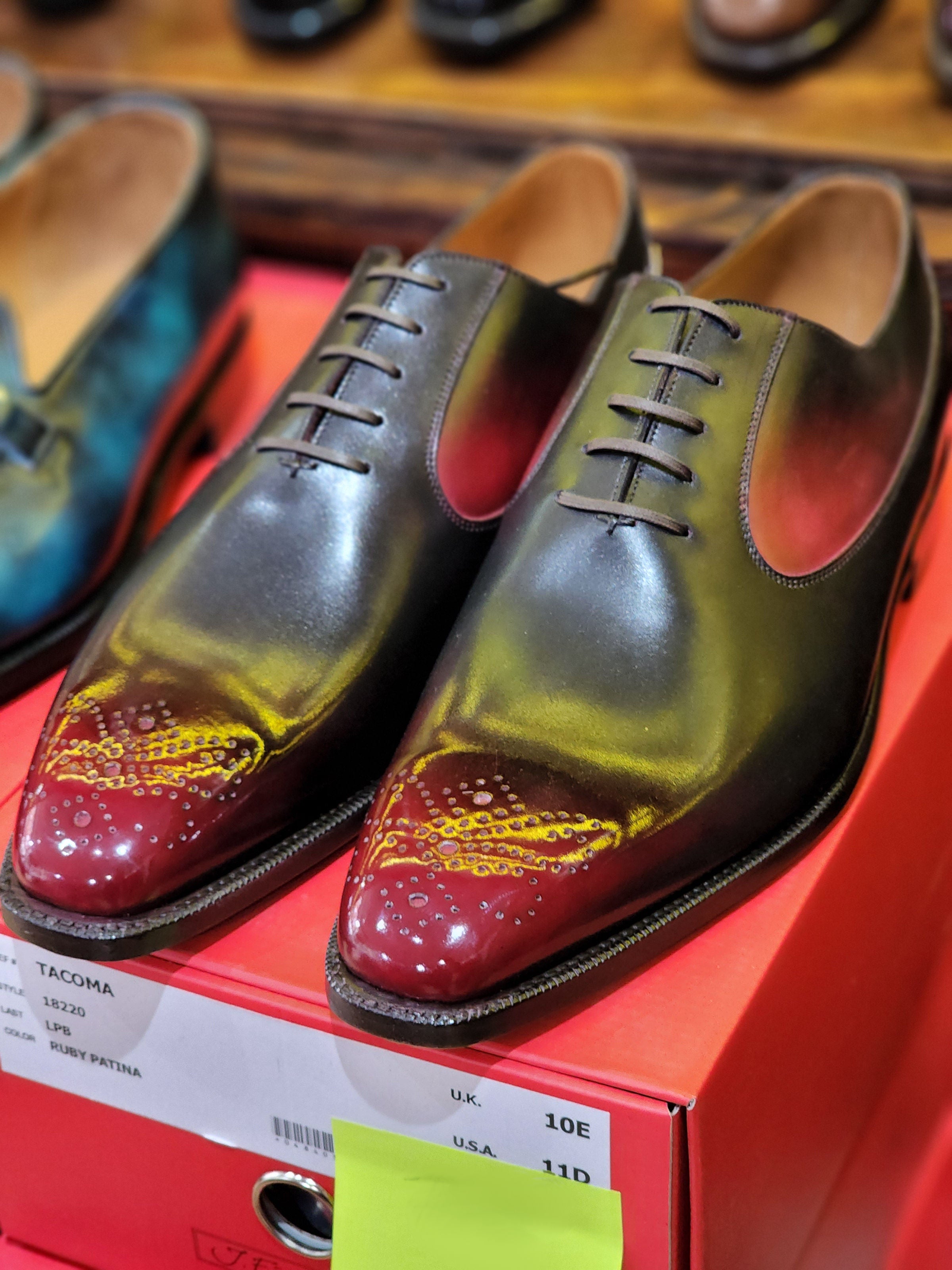 Patina Reverse Ruby - MTO - Tacoma-Shoes-J.FitzPatrick Footwear