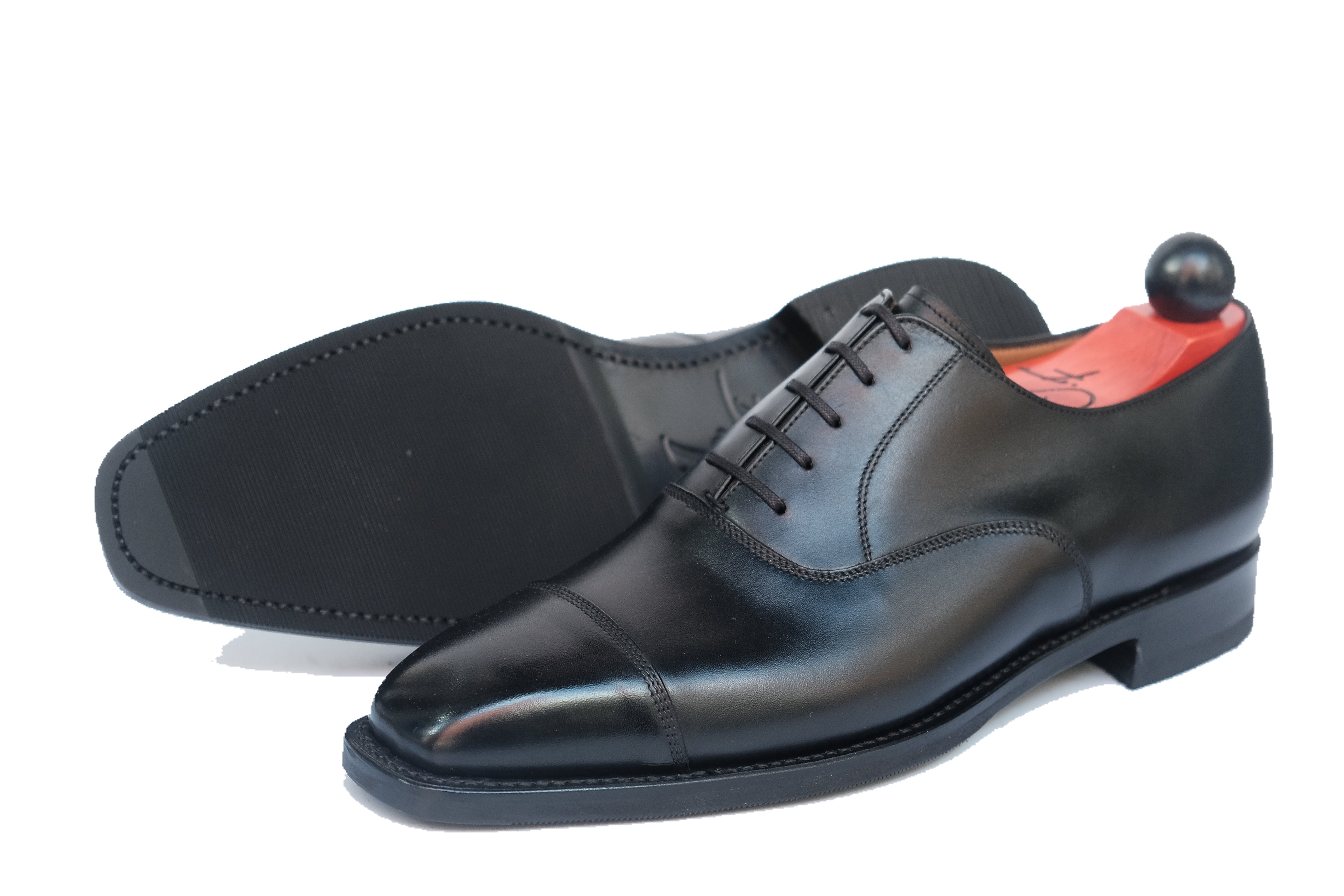 Puget - Black Calf-Captoe Cap Toe Oxfords-J.FitzPatrick Footwear