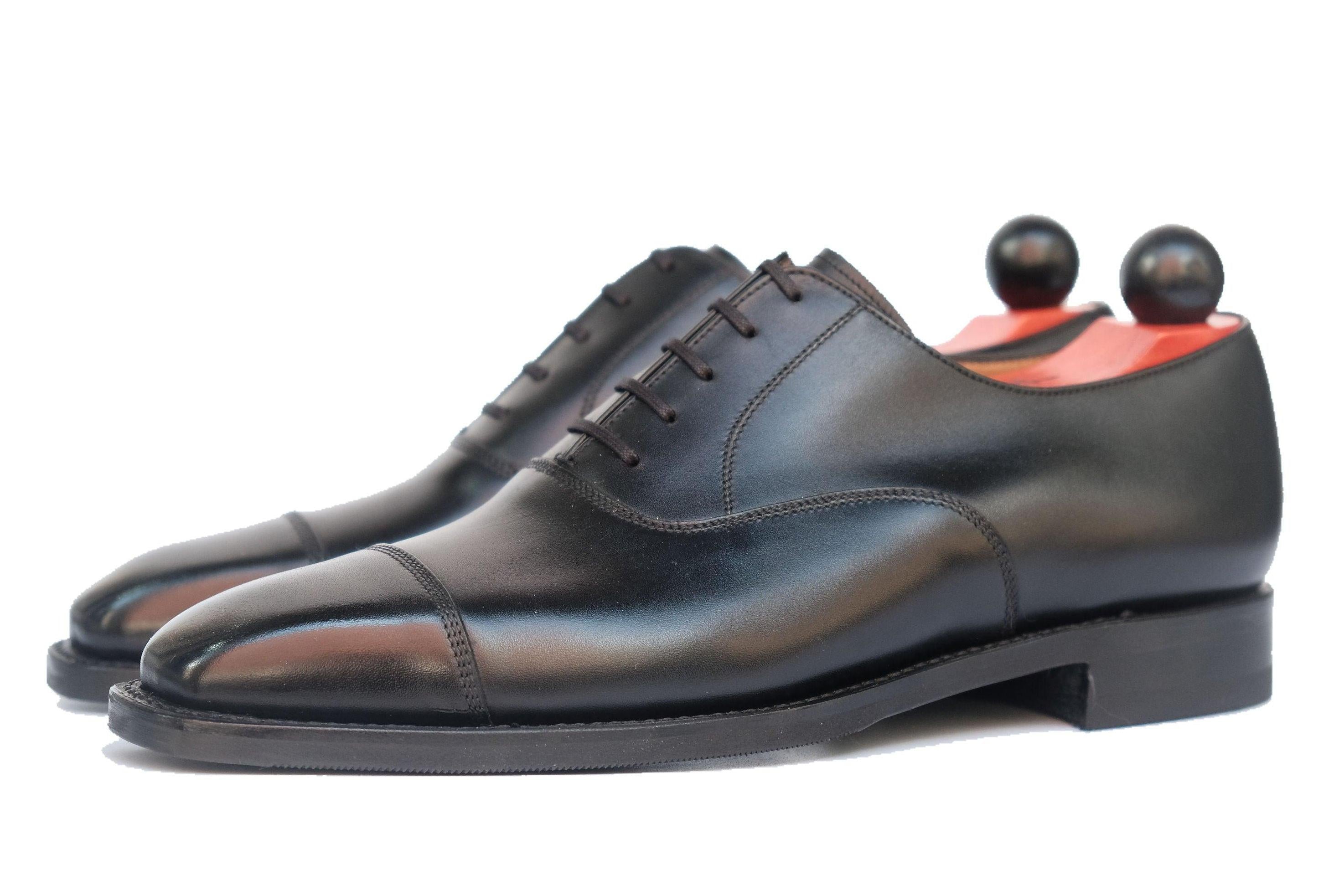 Puget - Black Calf-Captoe Cap Toe Oxfords-J.FitzPatrick Footwear