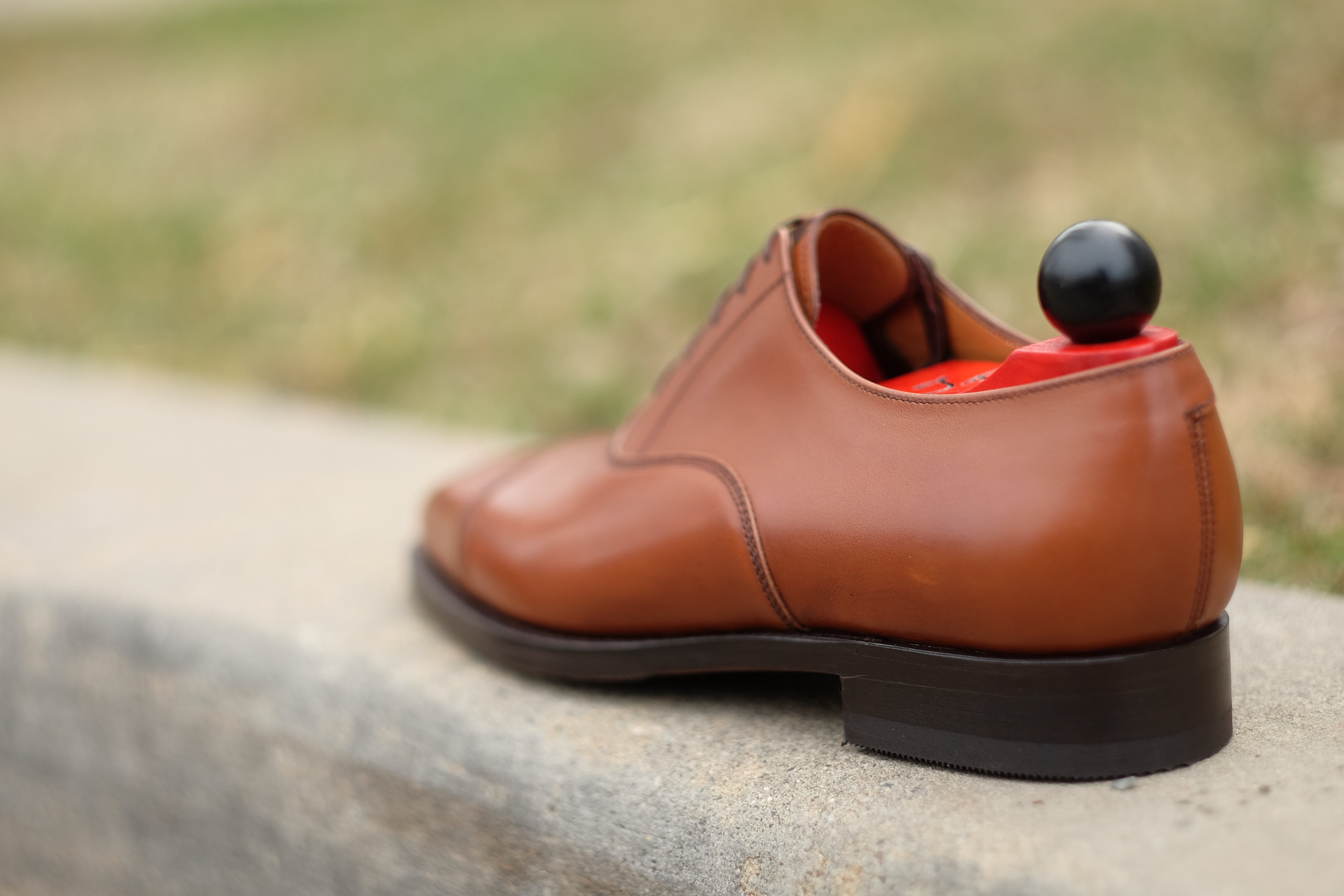 Puget - Caramel Calf-Captoe Cap Toe Oxfords-J.FitzPatrick Footwear