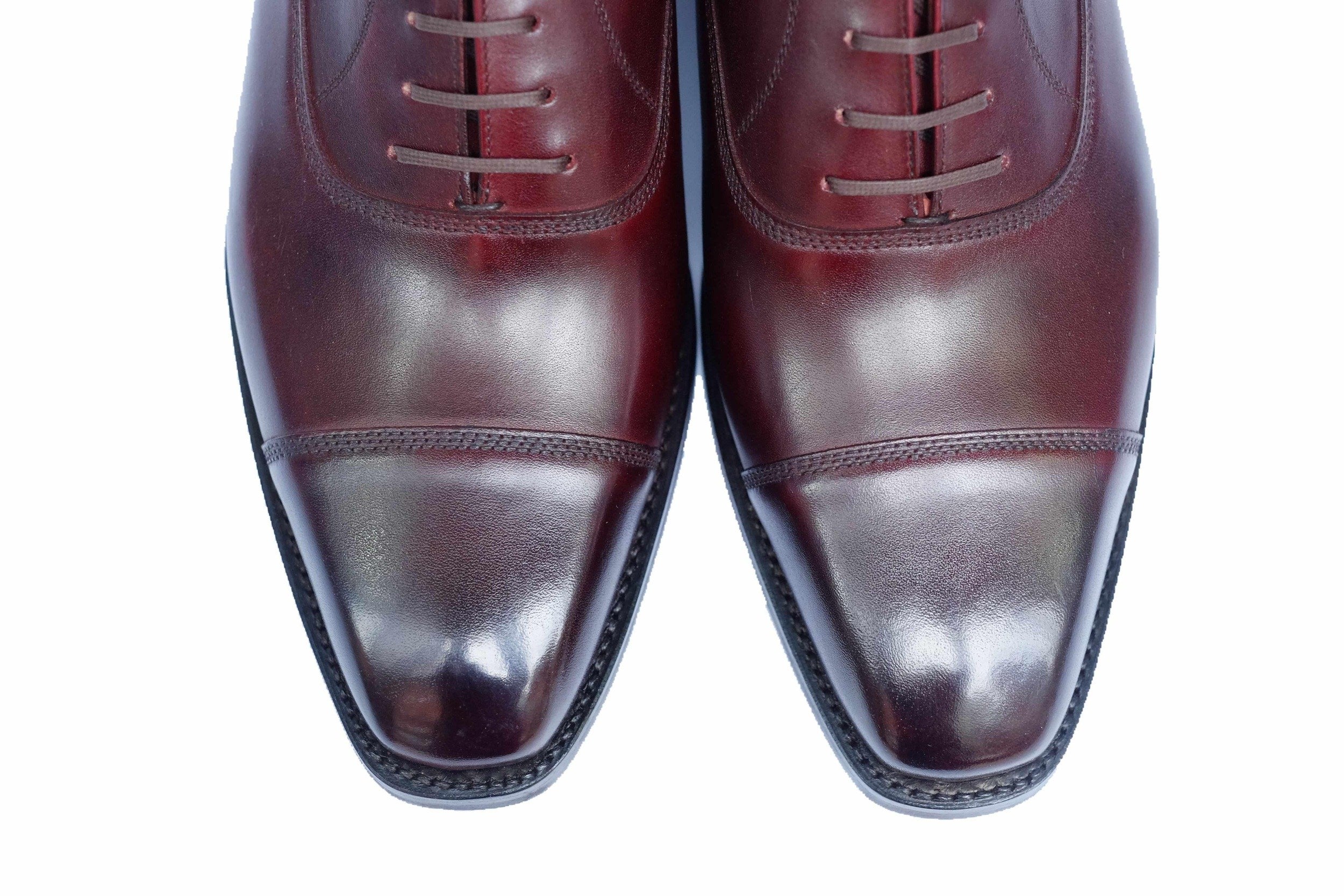 Puget - Sangria Calf-Captoe Cap Toe Oxfords-J.FitzPatrick Footwear
