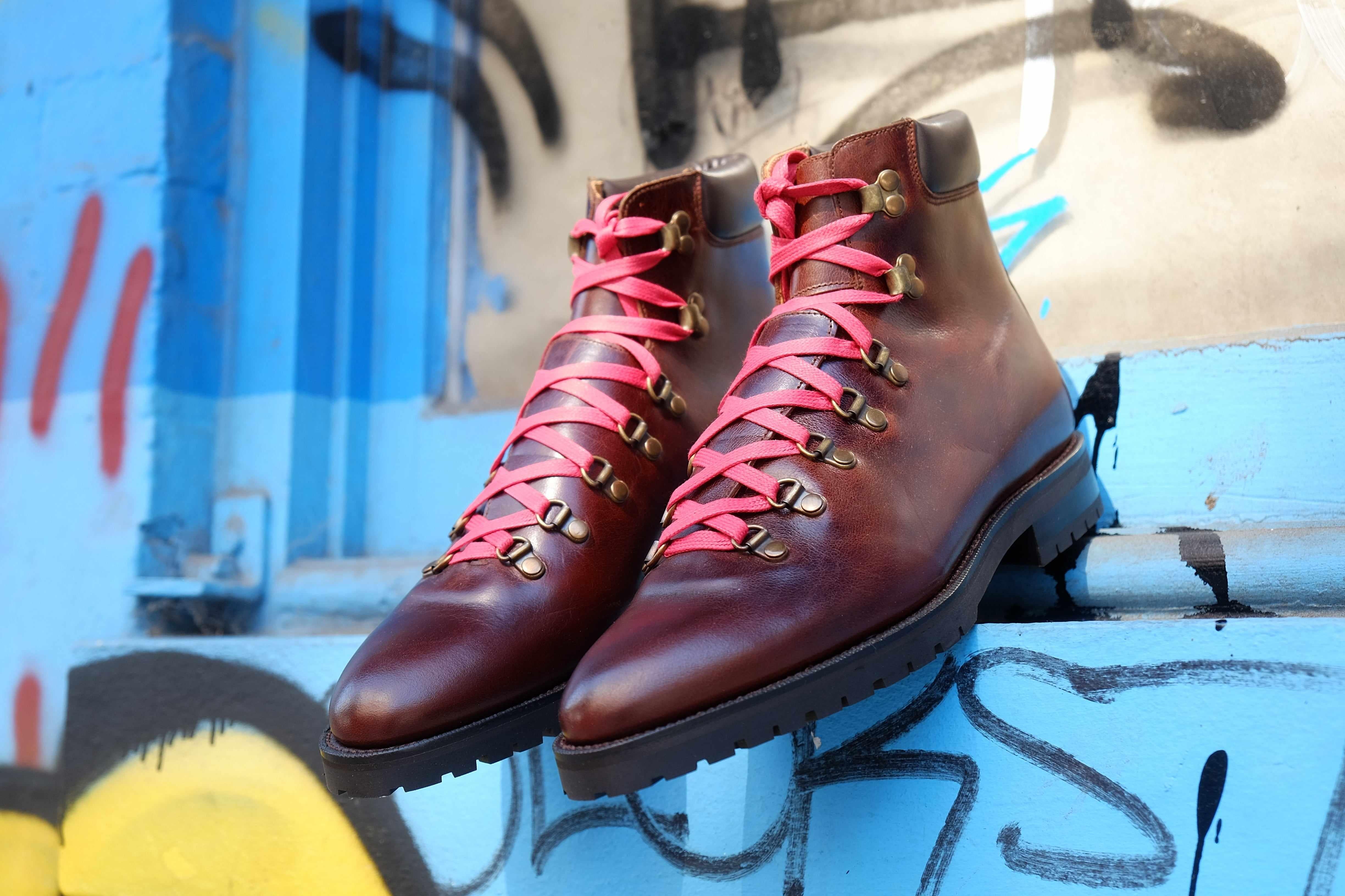 Snoqualmie - Rugged Brown Commando-Alpine Hiker Boots-J.FitzPatrick Footwear